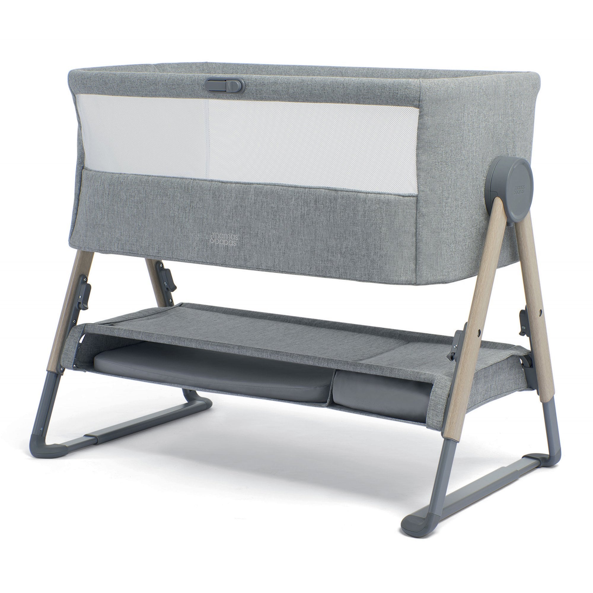 Mamas & Papas Lua Crib Grey – WH Watts