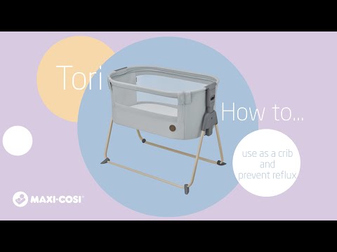 Maxi Cosi Tori Co-Sleeper Crib Beyond Grey