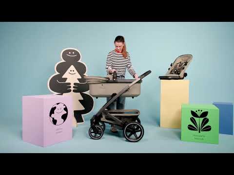 Joolz Geo3 Twin Pram Forest Green
