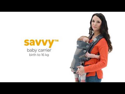 Joie savvy™ 4in1 Baby Carrier Black Pepper
