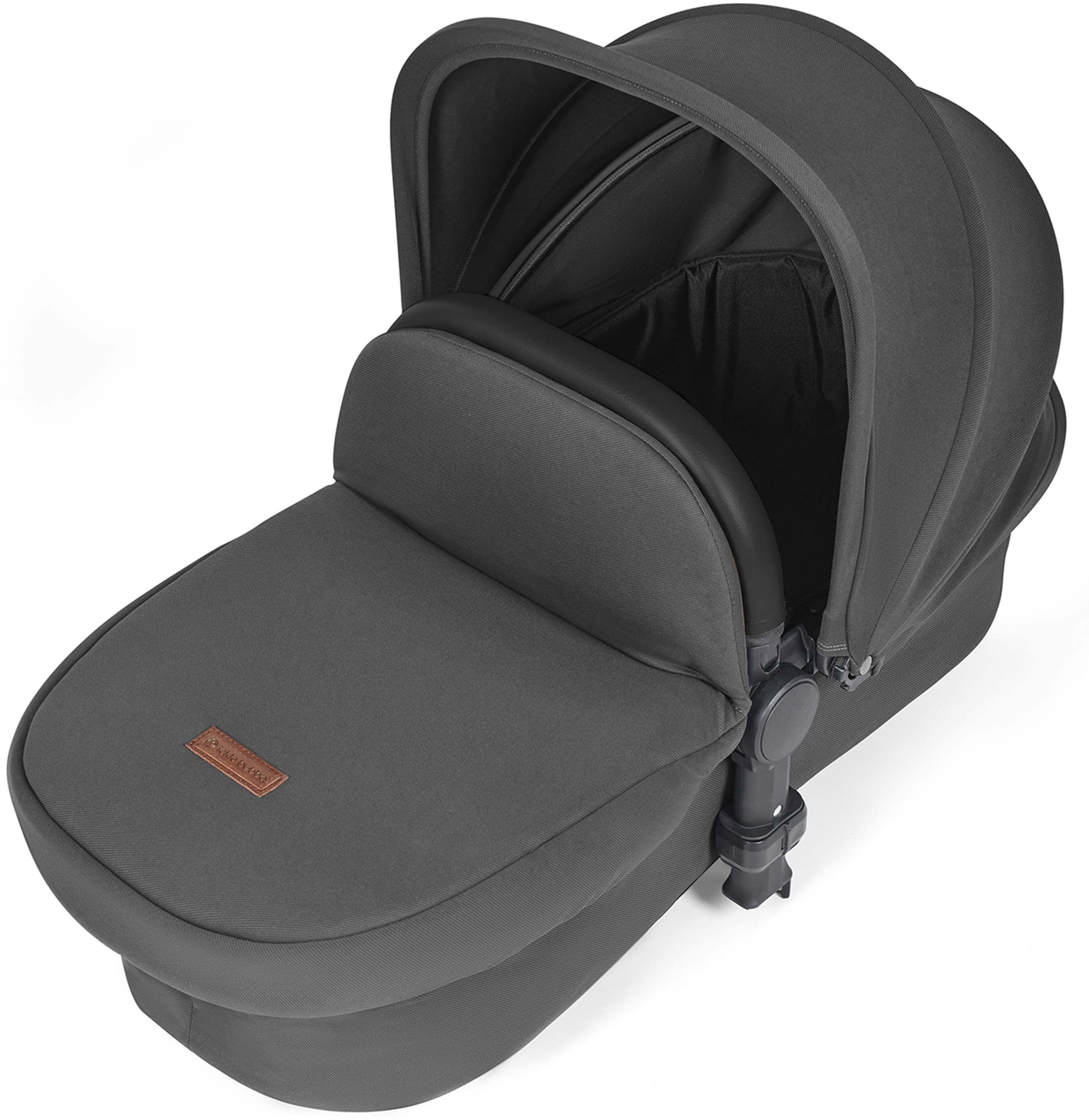 Ickle Bubba Stomp Luxe 12 Piece Bundle + Cabriofix i-Size Car Seat & Isofix Base Charcoal