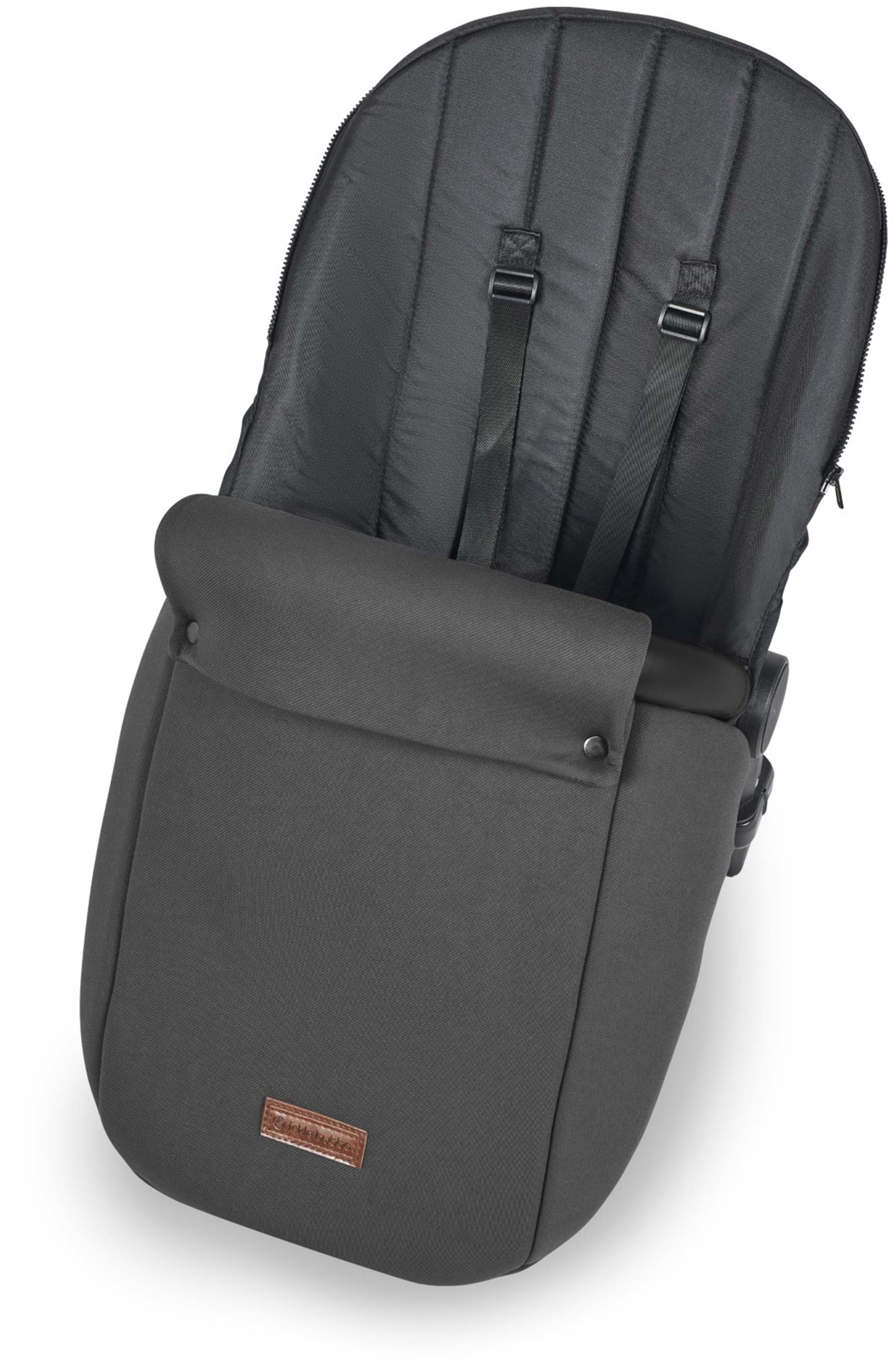 Ickle Bubba Stomp Luxe 12 Piece Bundle + Cabriofix i-Size Car Seat & Isofix Base Charcoal