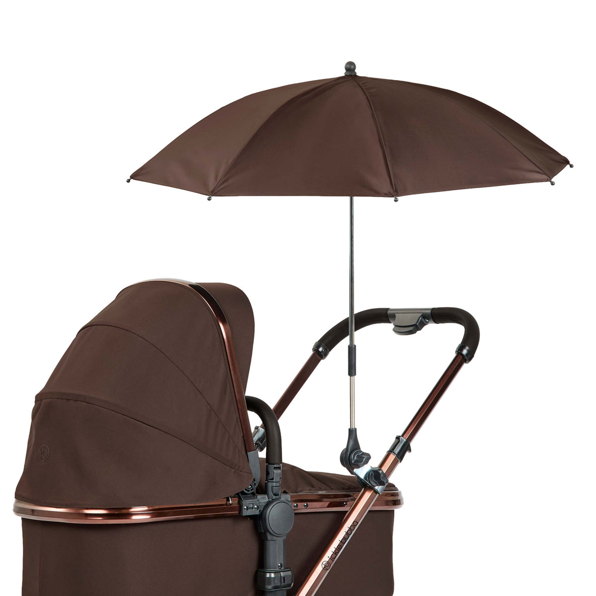 Ickle Bubba Stomp Luxe Elements 17-Piece Travel System & Home Bundle – Chestnut & Biscuit