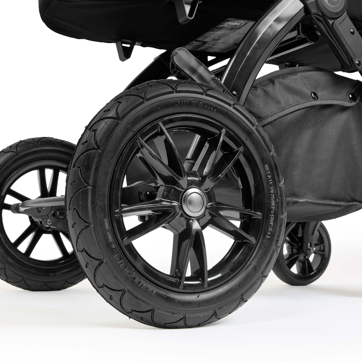 Ickle Bubba Stomp Luxe Elements 16 Piece Travel System | Raven