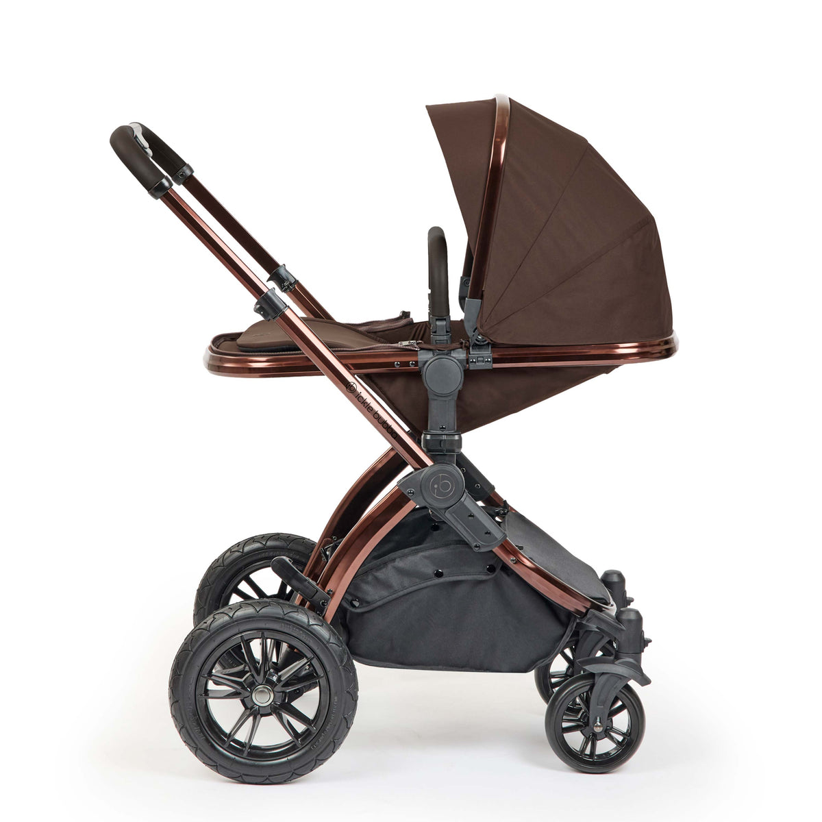 Ickle Bubba Stomp Luxe Elements 16 Piece Travel System | Chestnut