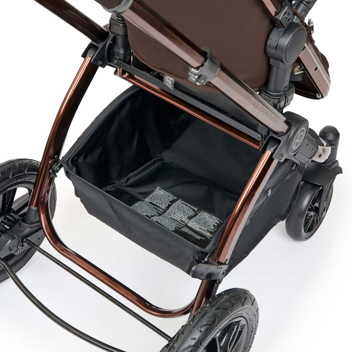 Ickle Bubba Stomp Luxe Elements 16 Piece Travel System | Chestnut