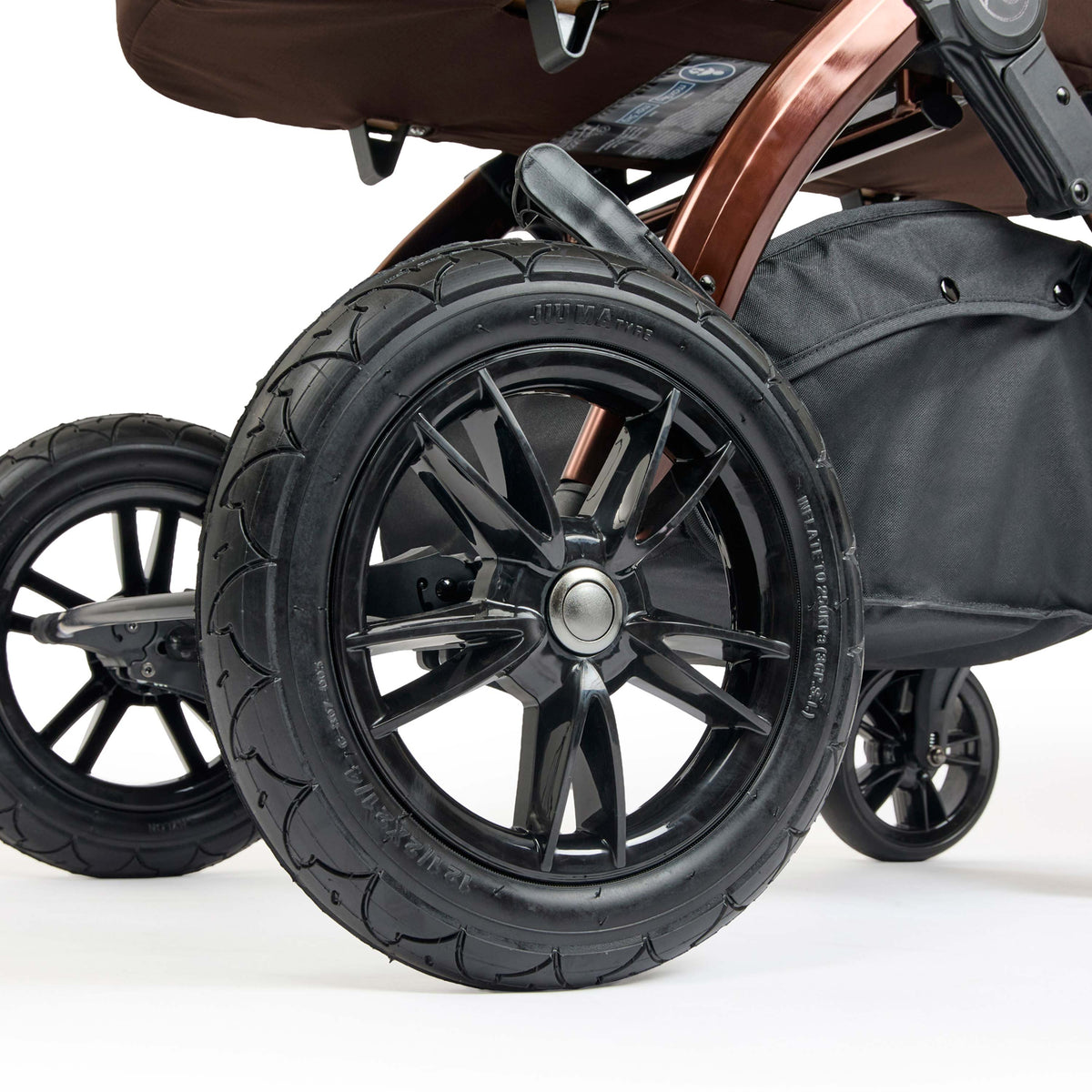 Ickle Bubba Stomp Luxe Elements 16 Piece Travel System | Chestnut