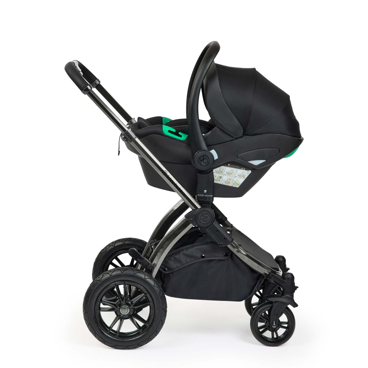 Ickle Bubba Stomp Luxe Elements 16 Piece Travel System | Forest