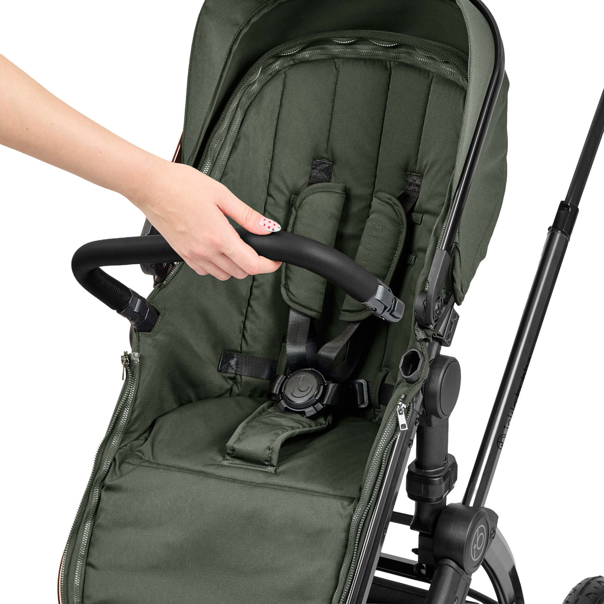Ickle Bubba Stomp Luxe Elements 16 Piece Travel System | Forest