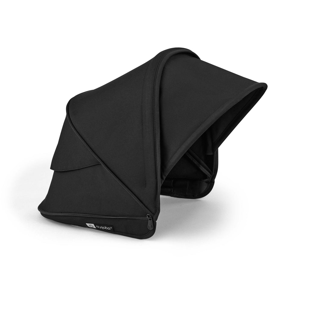Black Dragonfly Plus stroller canopy on a white background