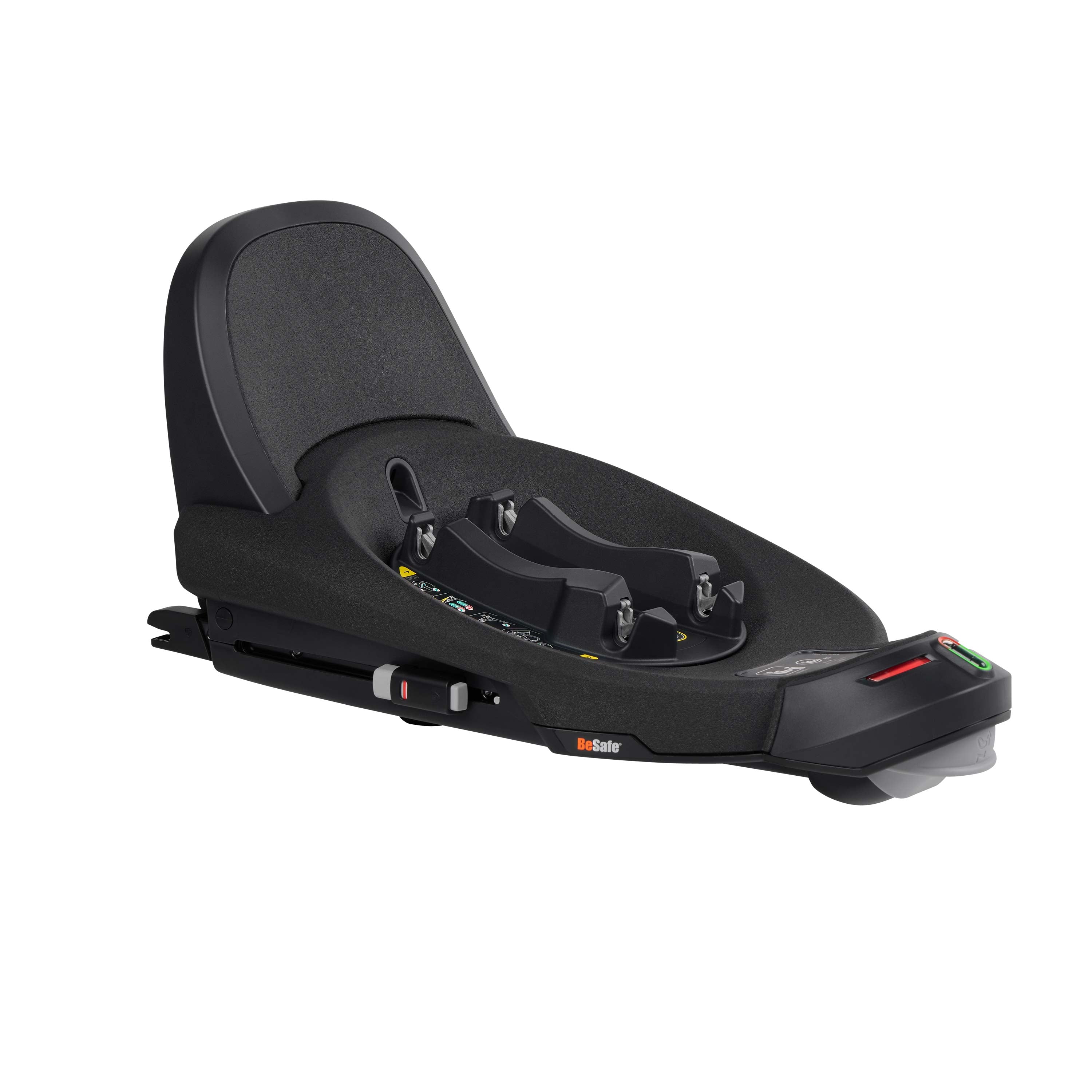 BeSafe Go Beyond 2 i-Size Infant Car Seat & ISOFIX Base - Black SoftBreeze