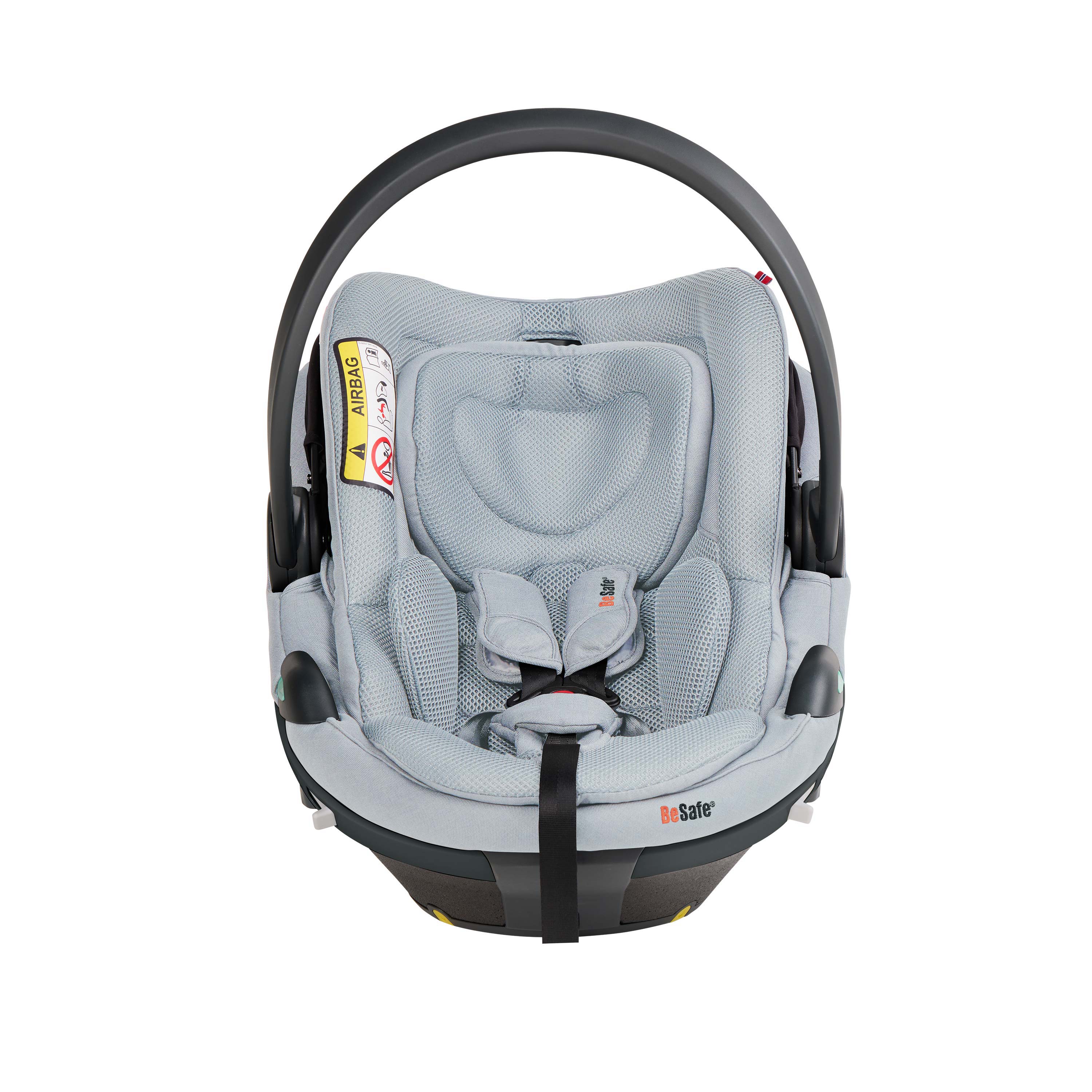 BeSafe Go Beyond 2 i-Size Infant Car Seat & ISOFIX Base - Peak Mesh