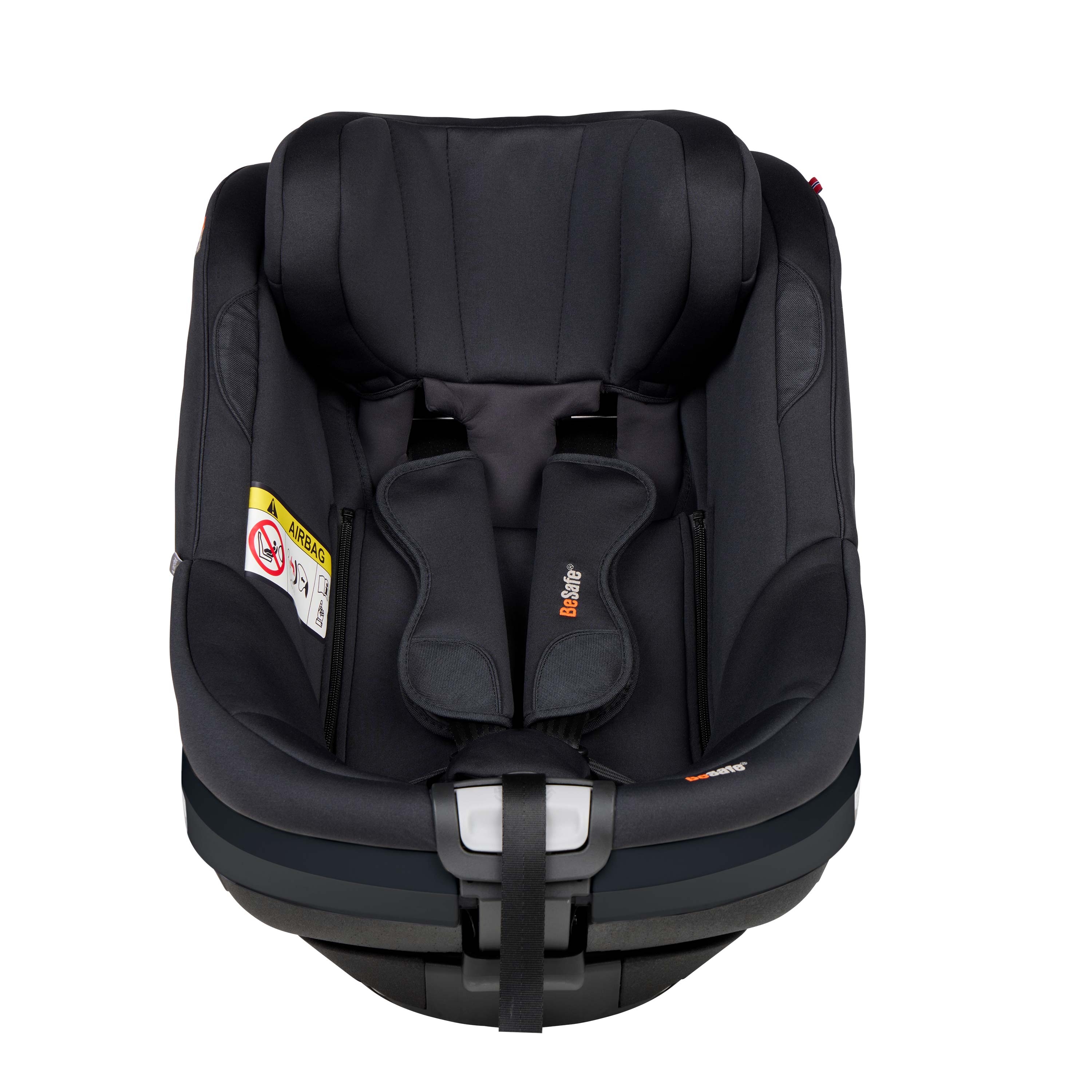 BeSafe Beyond 2 Rear Facing Car Seat - Black SoftBreeze