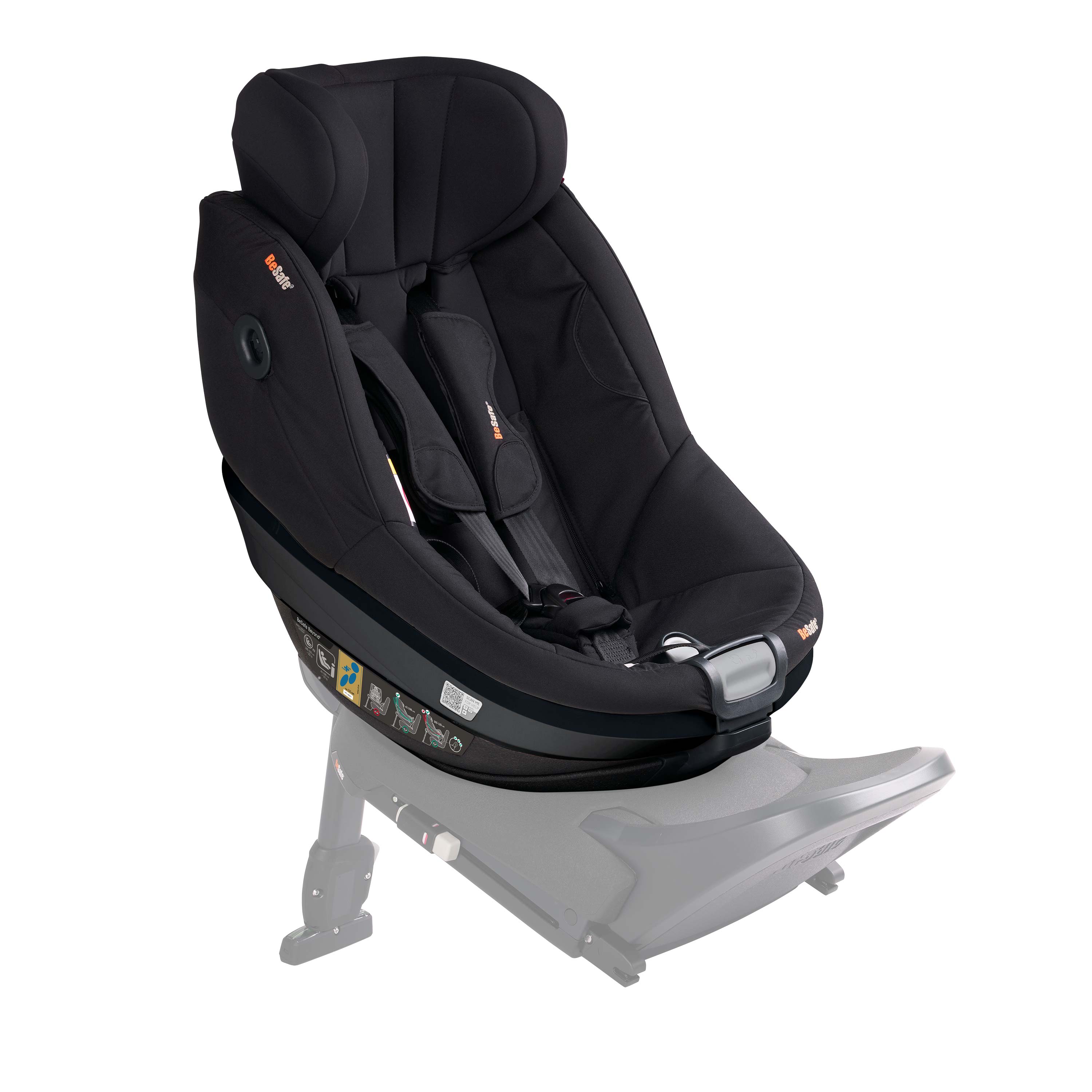 BeSafe Beyond 2 Rear Facing Car Seat - Fresh Black Cab