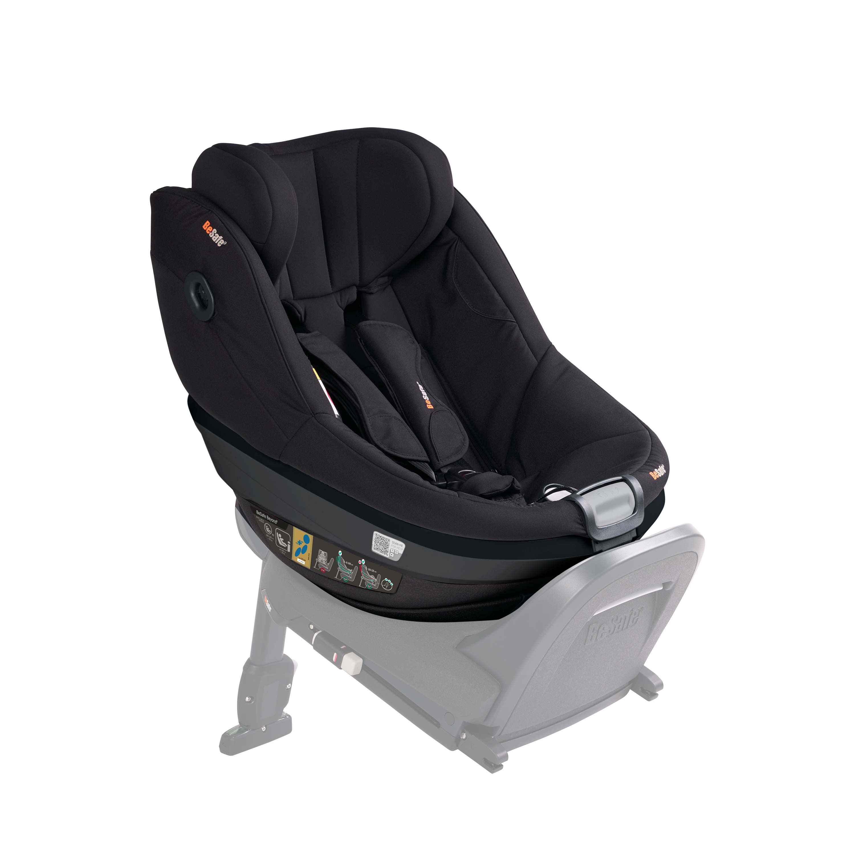 BeSafe Beyond 2 Rear Facing Car Seat - Fresh Black Cab