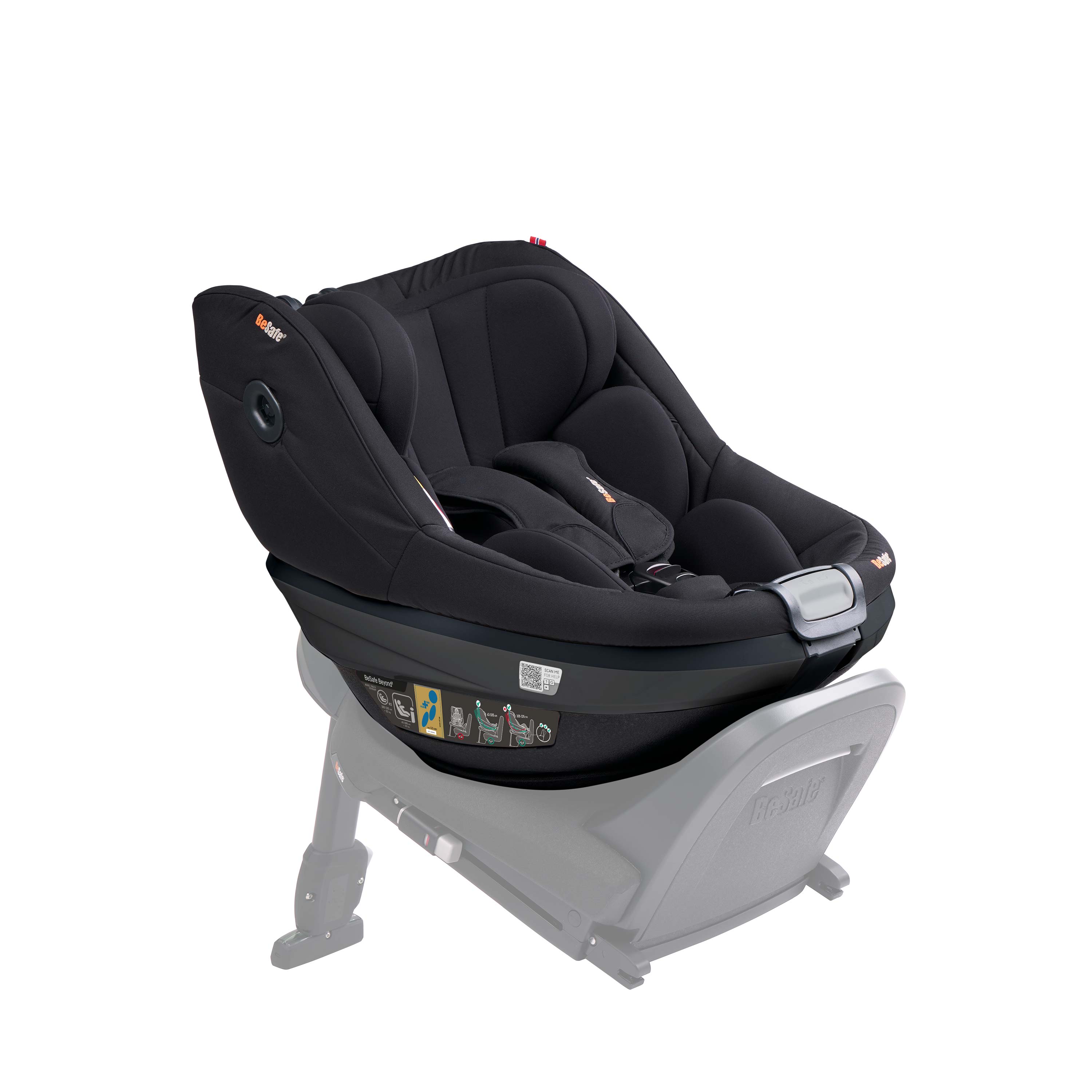 BeSafe Beyond 2 Rear Facing Car Seat - Fresh Black Cab