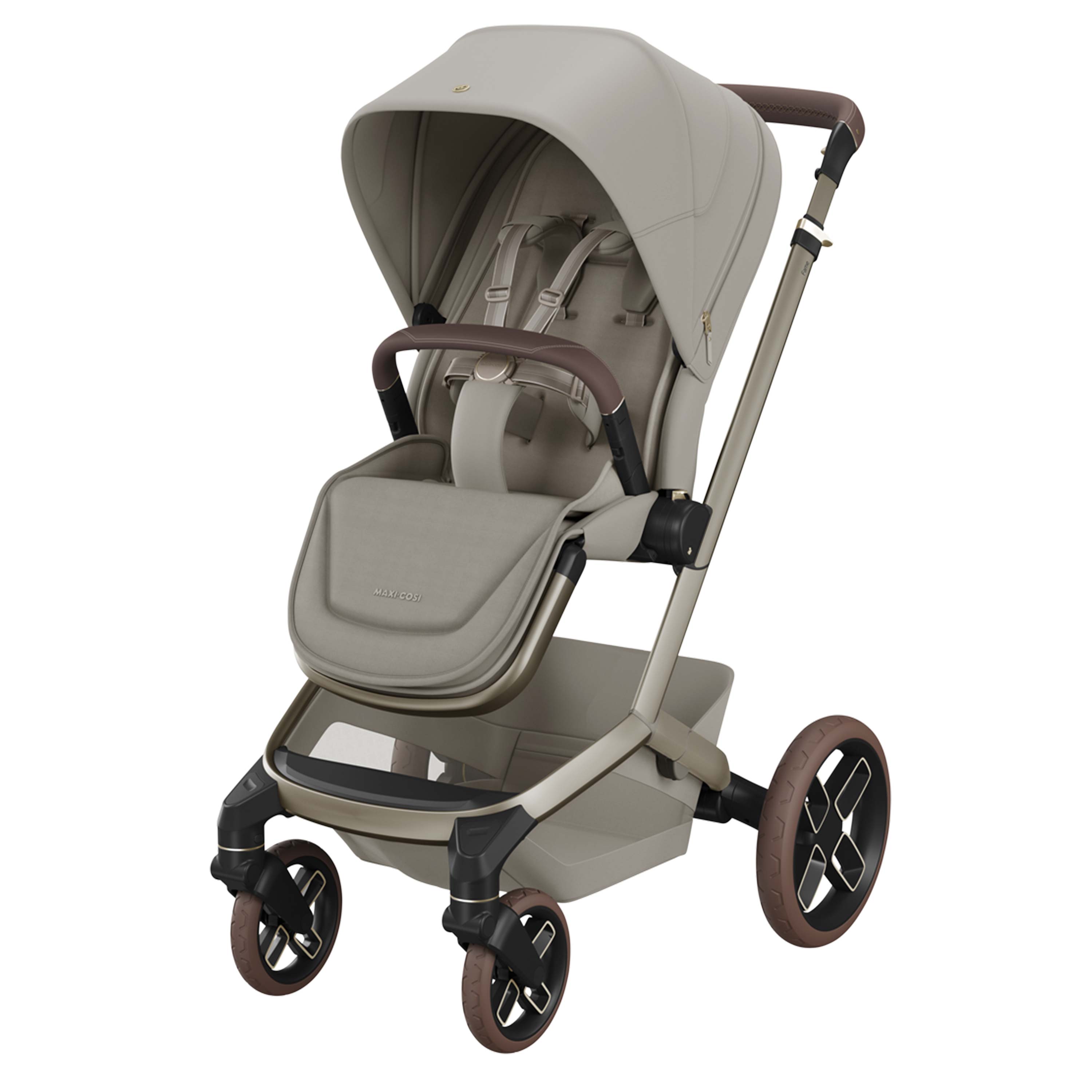 Maxi-Cosi Fame Urban Comfort Stroller | Sapphire Sand | Lie-Flat
