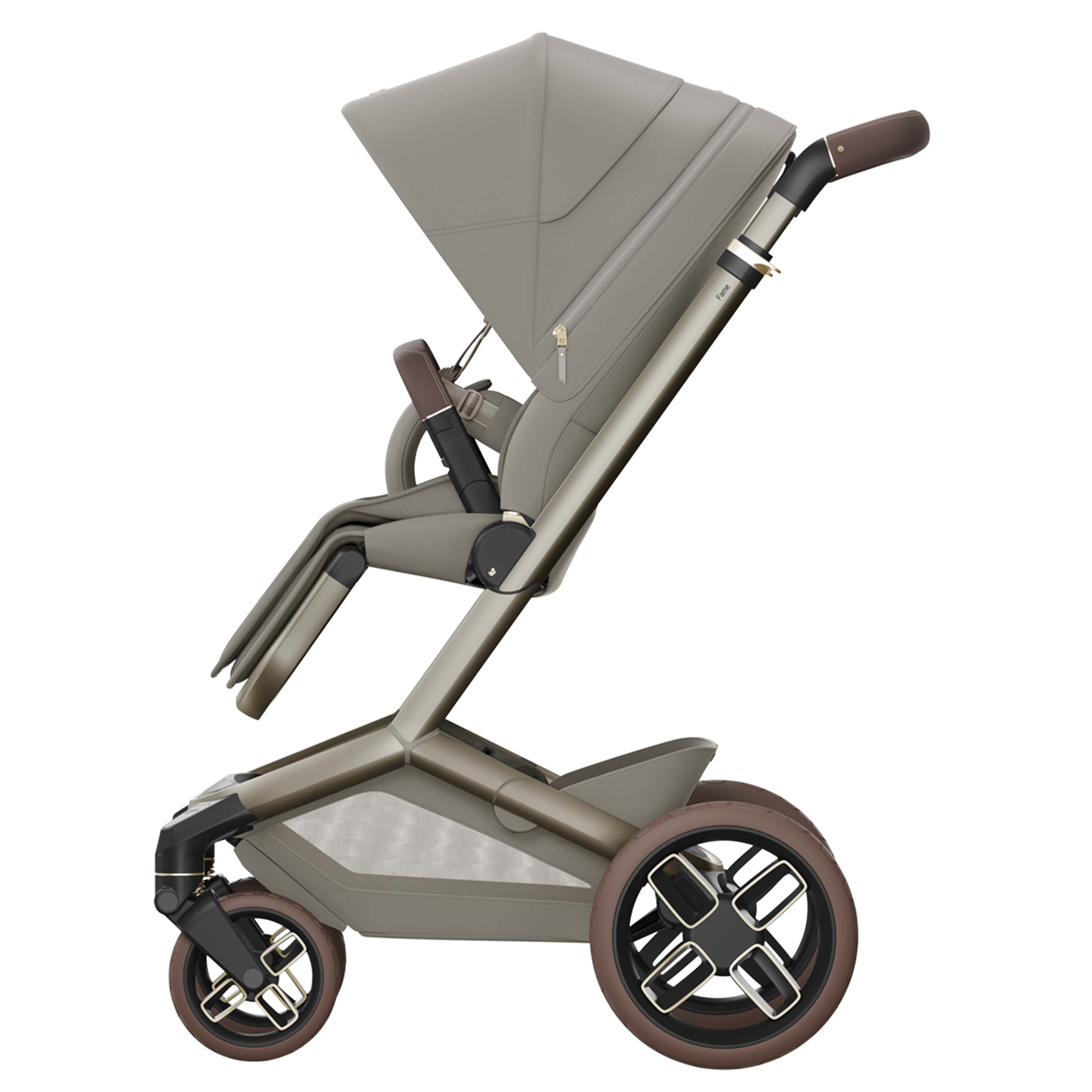 Maxi-Cosi Fame Urban Comfort Stroller | Sapphire Sand | Lie-Flat