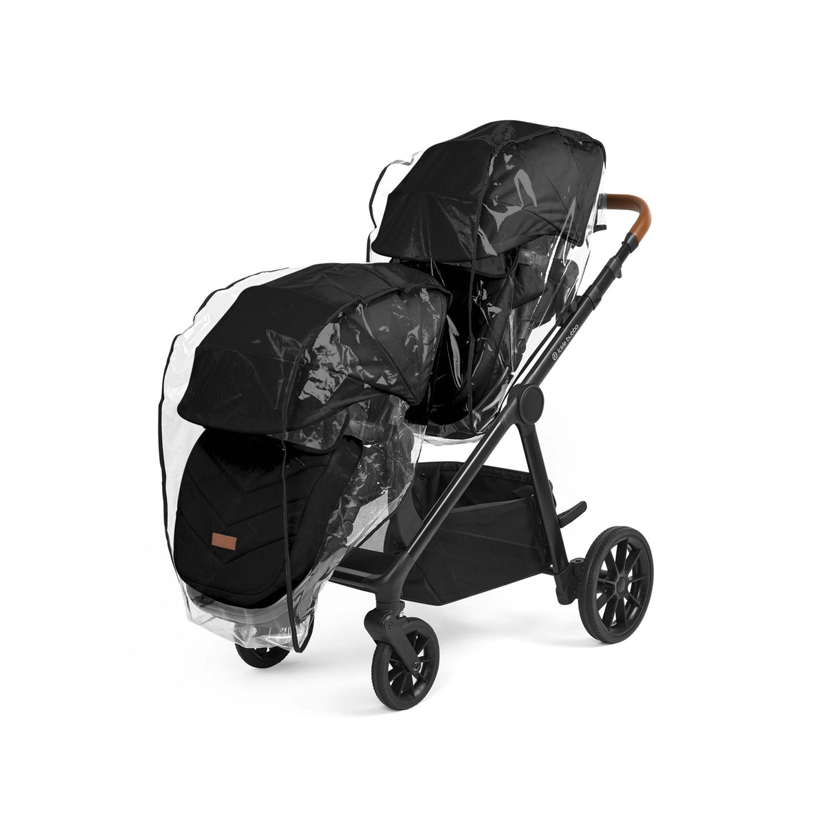 Ickle Bubba Virgo Growing Family 14 Piece Travel System with Nimbus & ISOFIX Base – Black