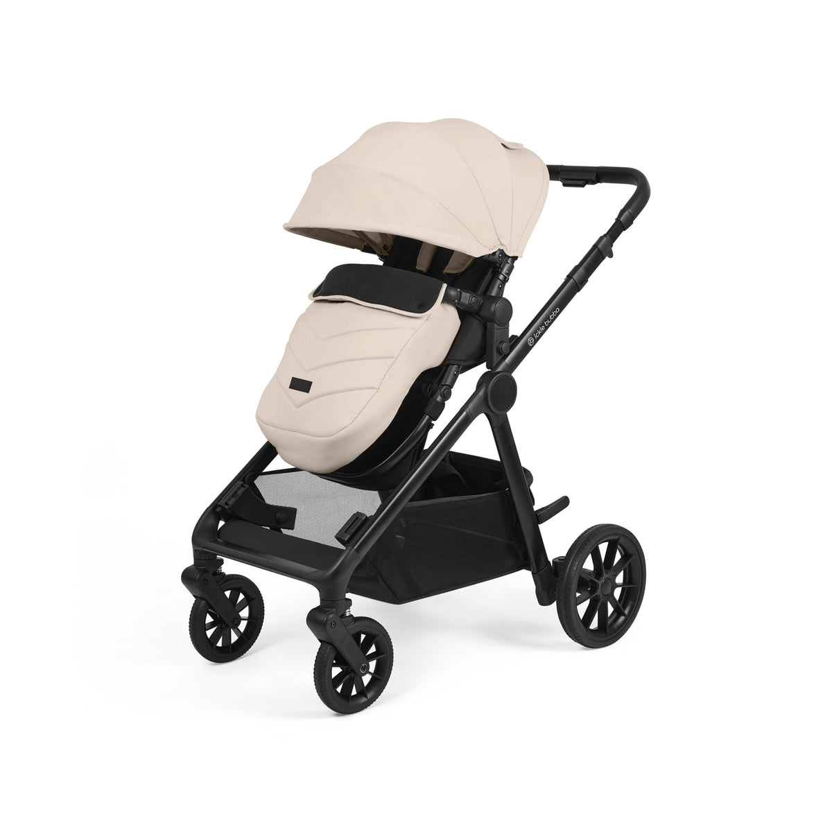 Ickle Bubba Virgo Growing Family 14 Piece Travel System with Nimbus & ISOFIX Base – Stone