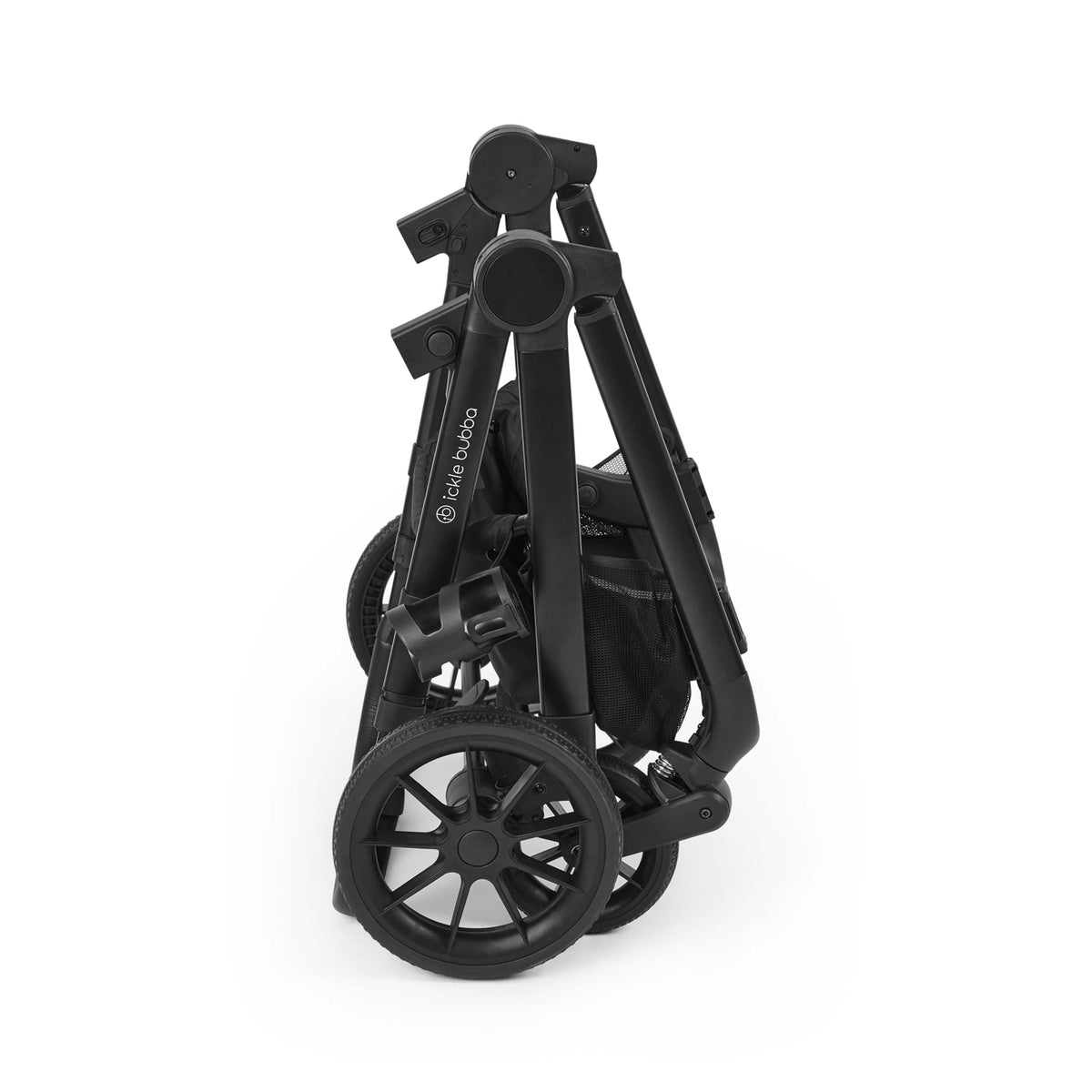 Ickle Bubba Virgo Twin 18 Piece Travel System with Nimbus & ISOFIX Bases – Stone