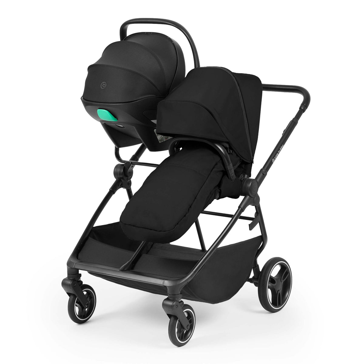 Ickle Bubba Altair Growing Families 13 Piece Travel System | Black