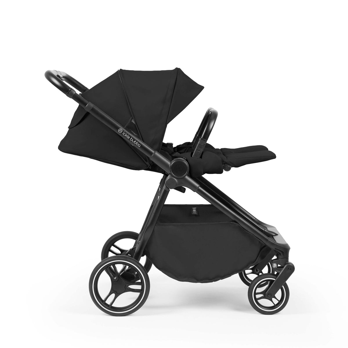 Ickle Bubba Altair Growing Families 13 Piece Travel System | Black