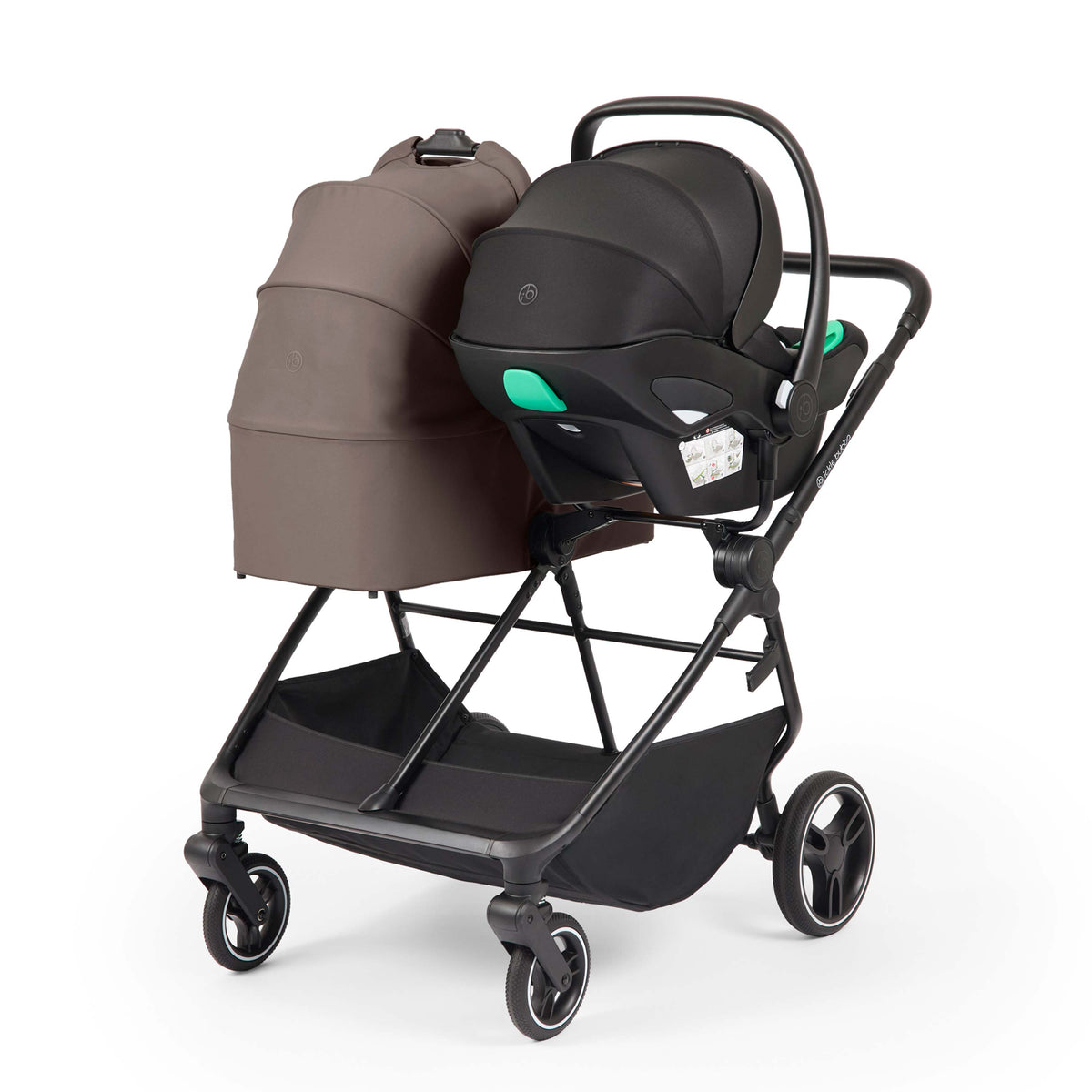 Ickle Bubba Altair Growing Families 13 Piece Travel System | Mink