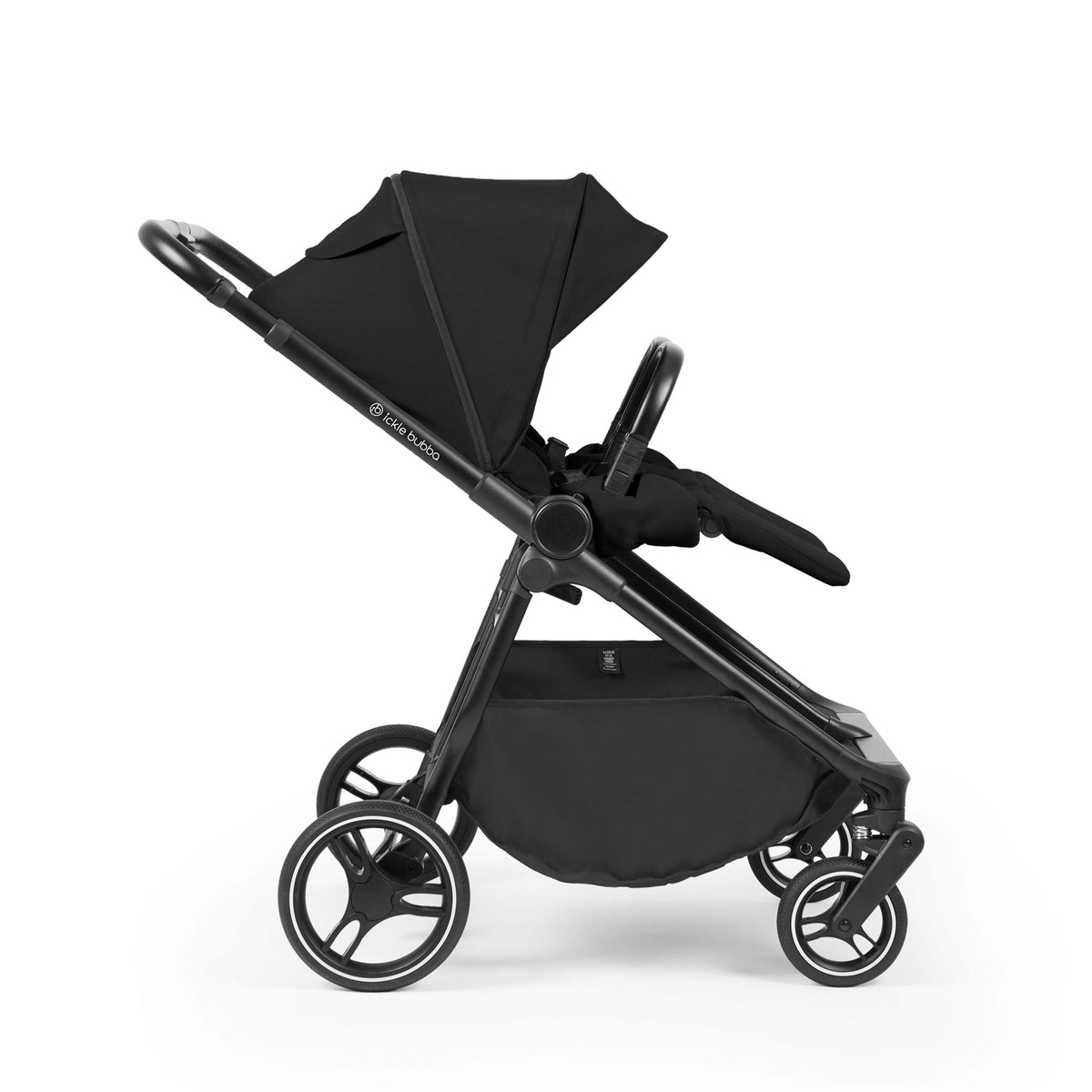 Ickle Bubba Altair Twin 17 Piece Travel System | Black