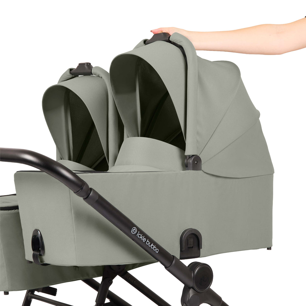 Ickle Bubba Altair Twin 17 Piece Travel System | Laurel Green