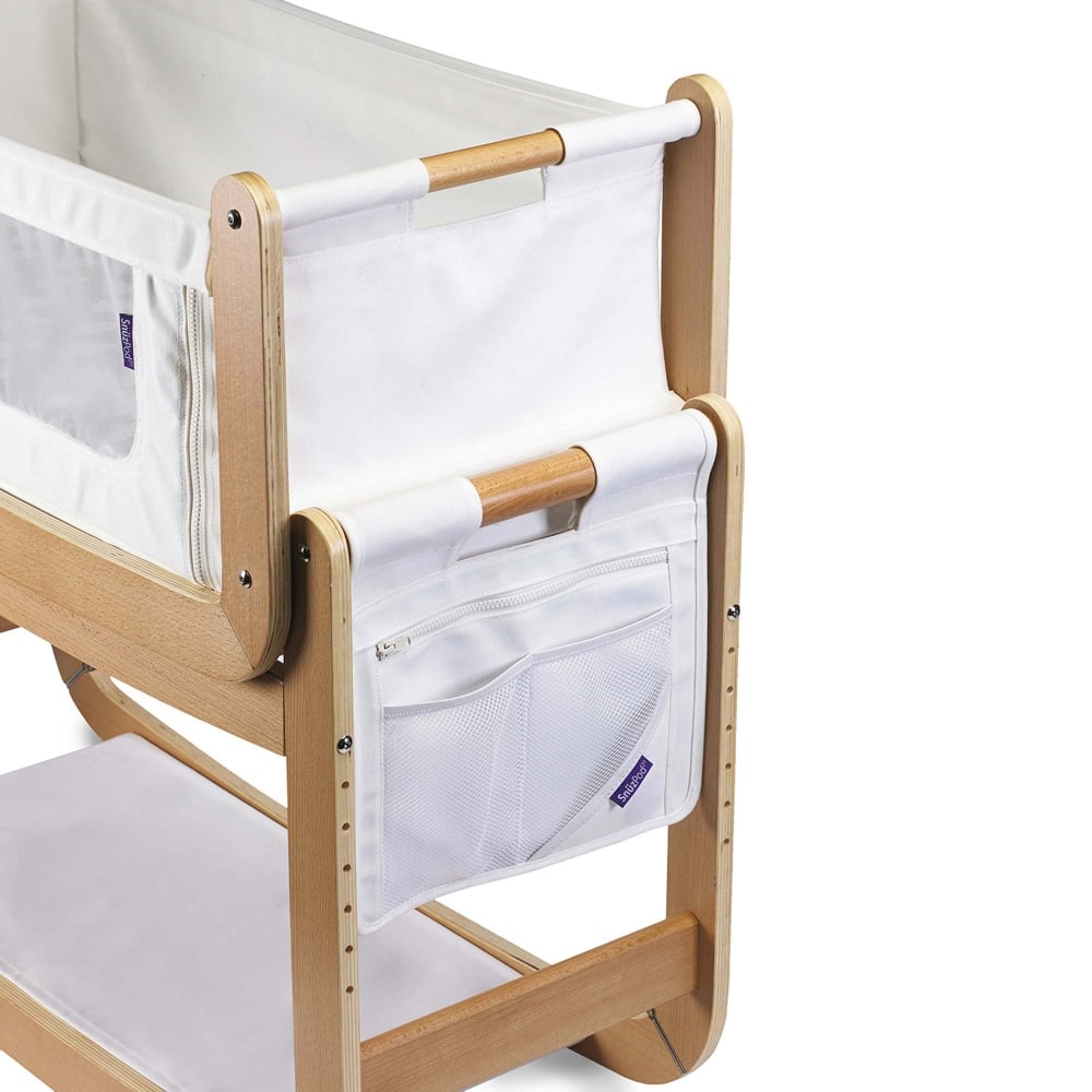 Snuz Snuzpod3 Storage Pocket White