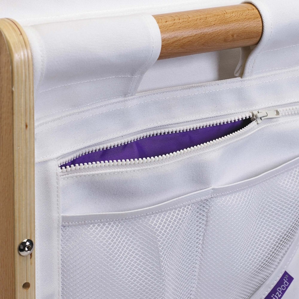 Snuz Snuzpod3 Storage Pocket White