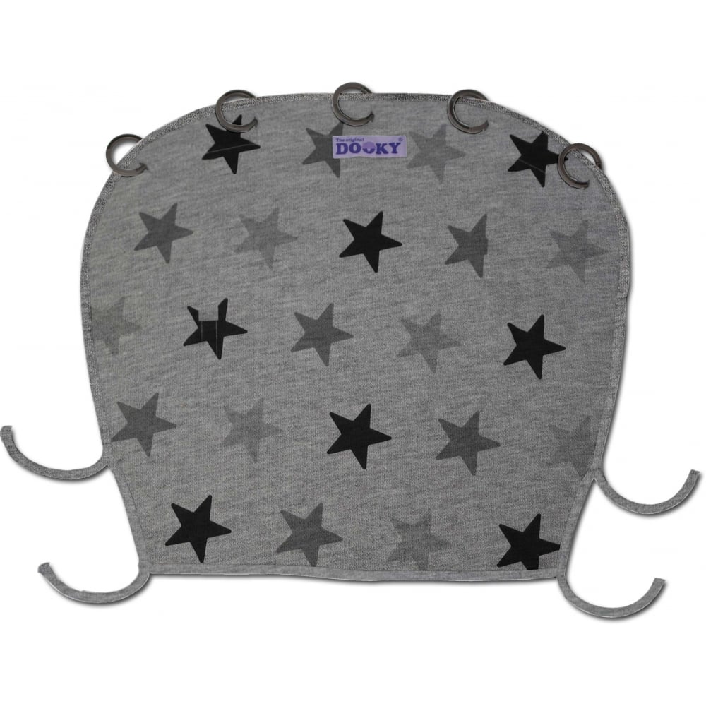 Dooky Universal Sun Shade Grey Stars