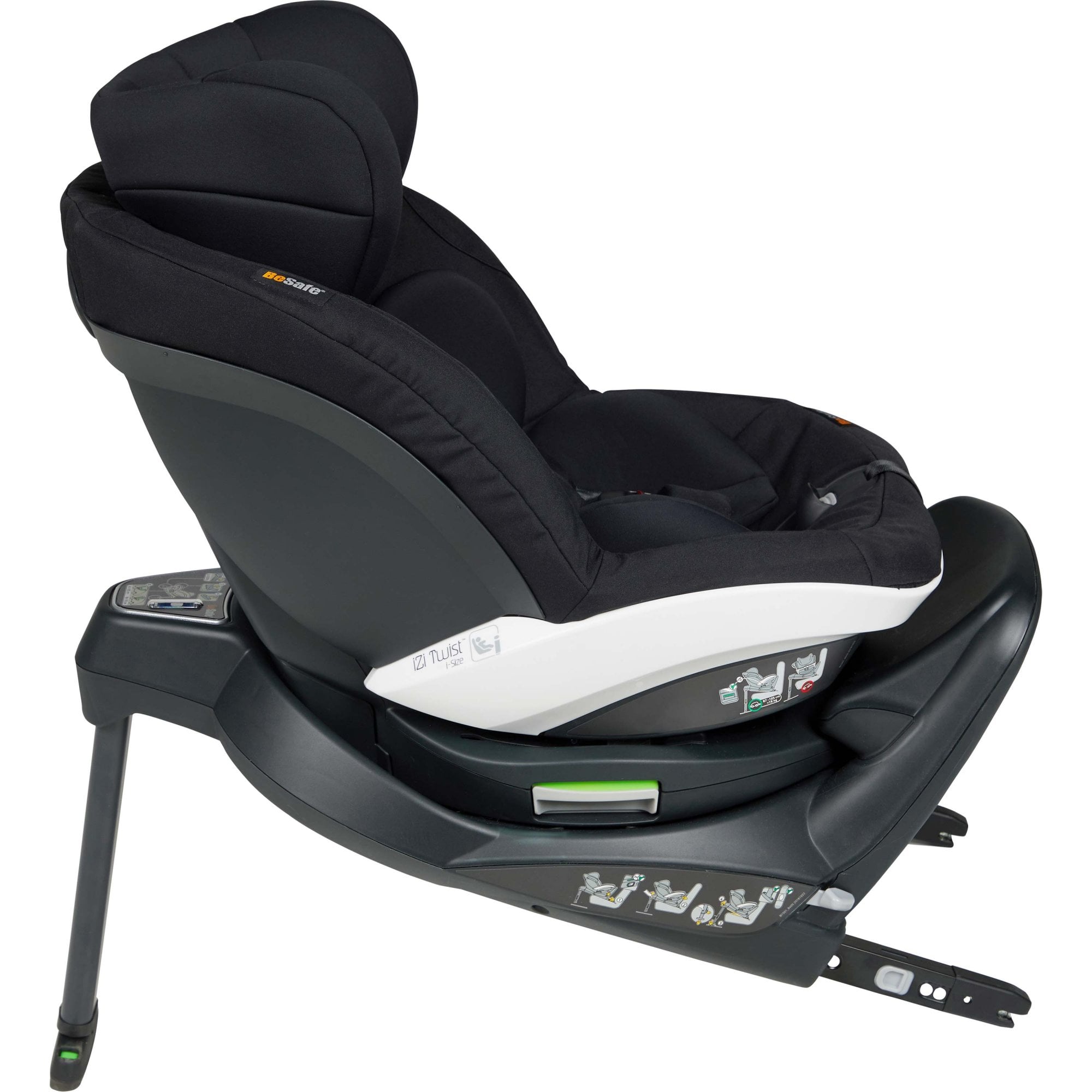 BeSafe iZi Twist i-Size Car Seat Fresh Black Cab