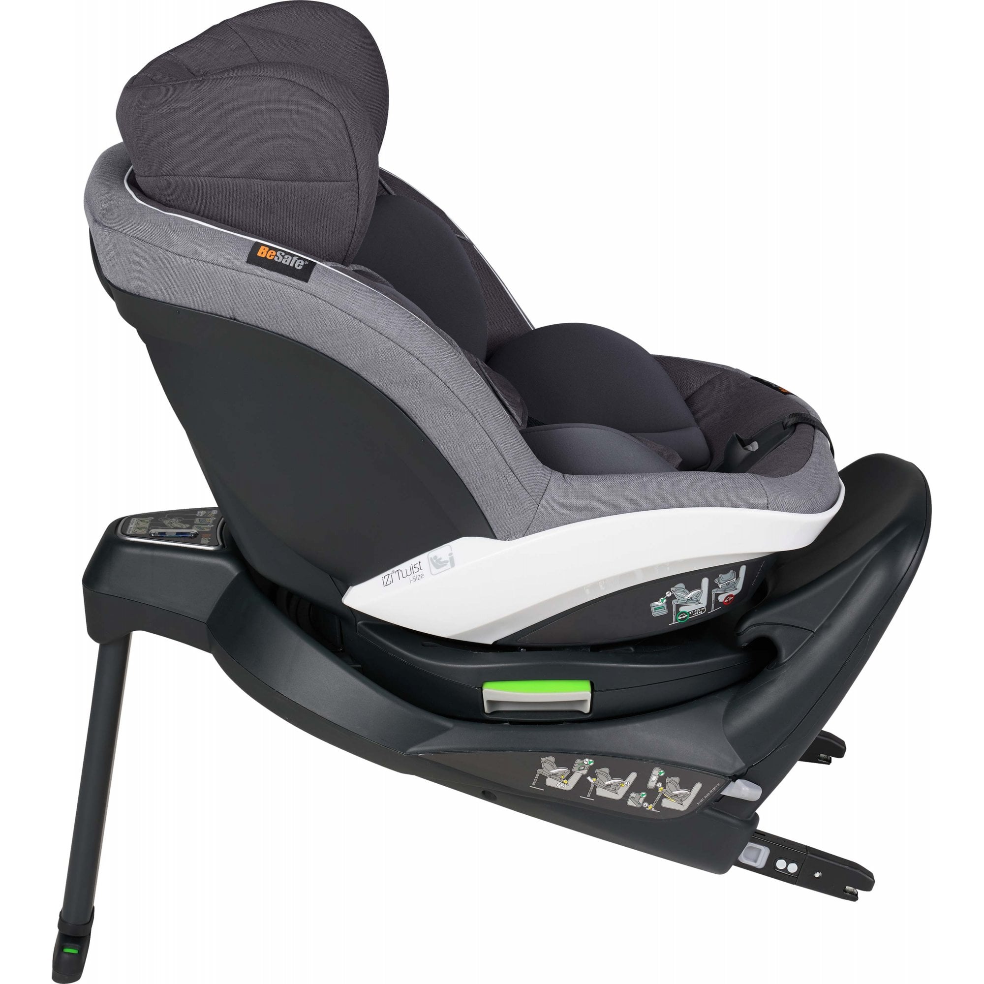 BeSafe iZi Twist i-Size Car Seat Metallic Melange