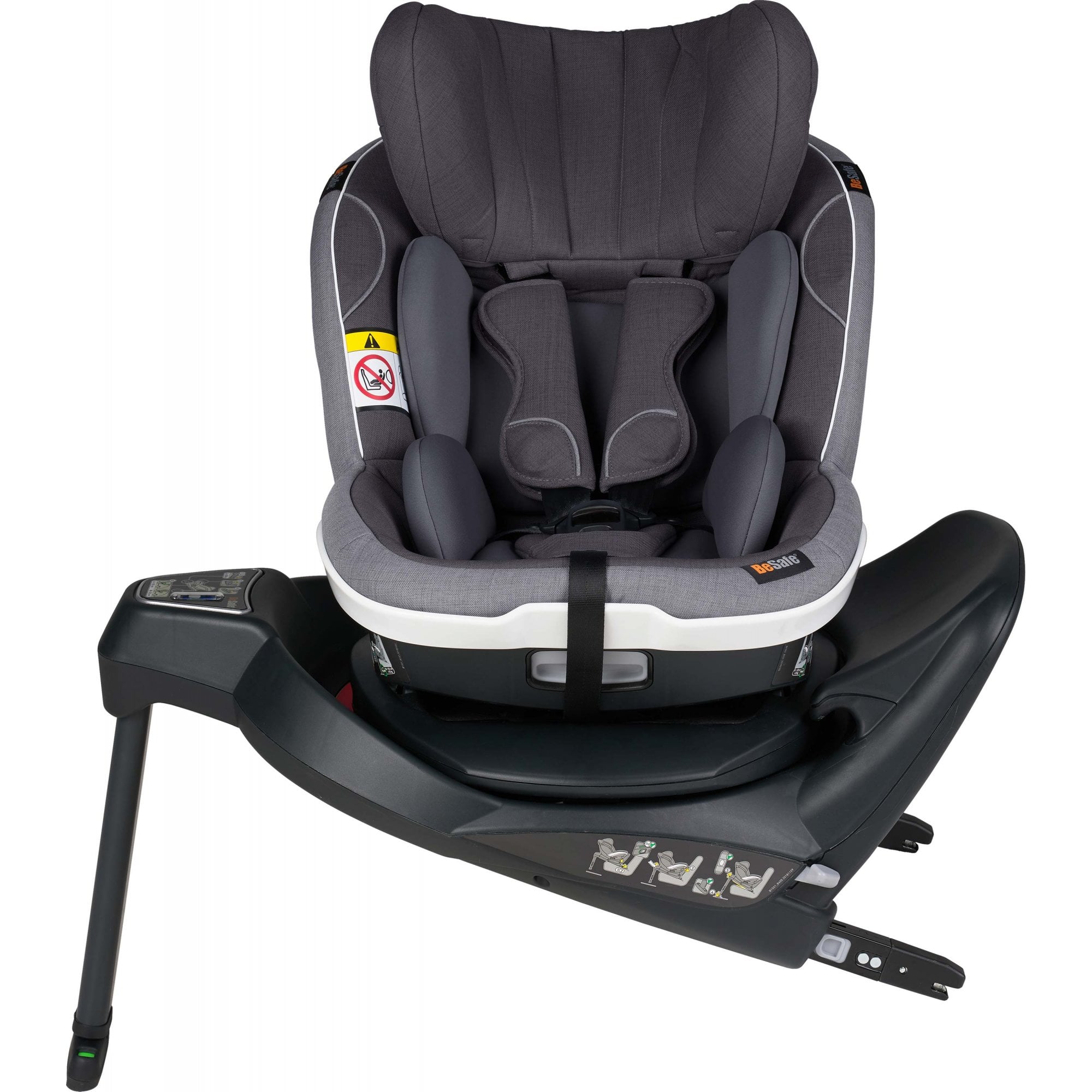 BeSafe iZi Twist i-Size Car Seat Metallic Melange