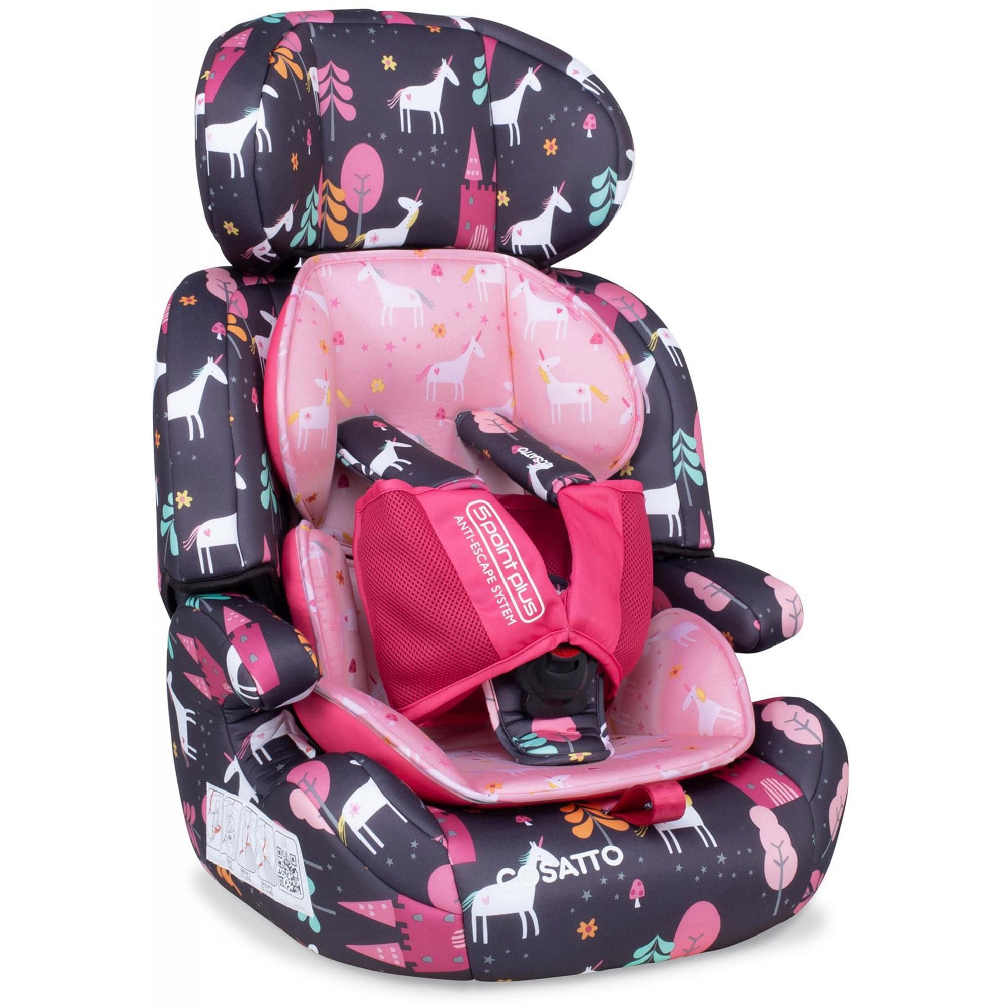 Cosatto Zoomi Group 123 Car Seat Unicorn Land