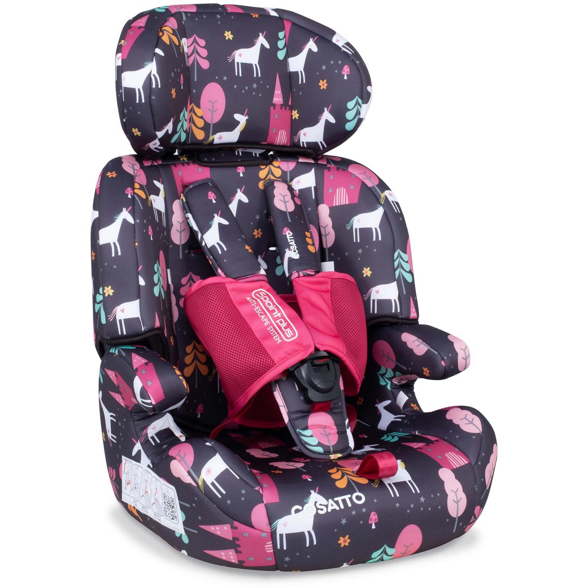 Cosatto Zoomi Group 123 Car Seat Unicorn Land