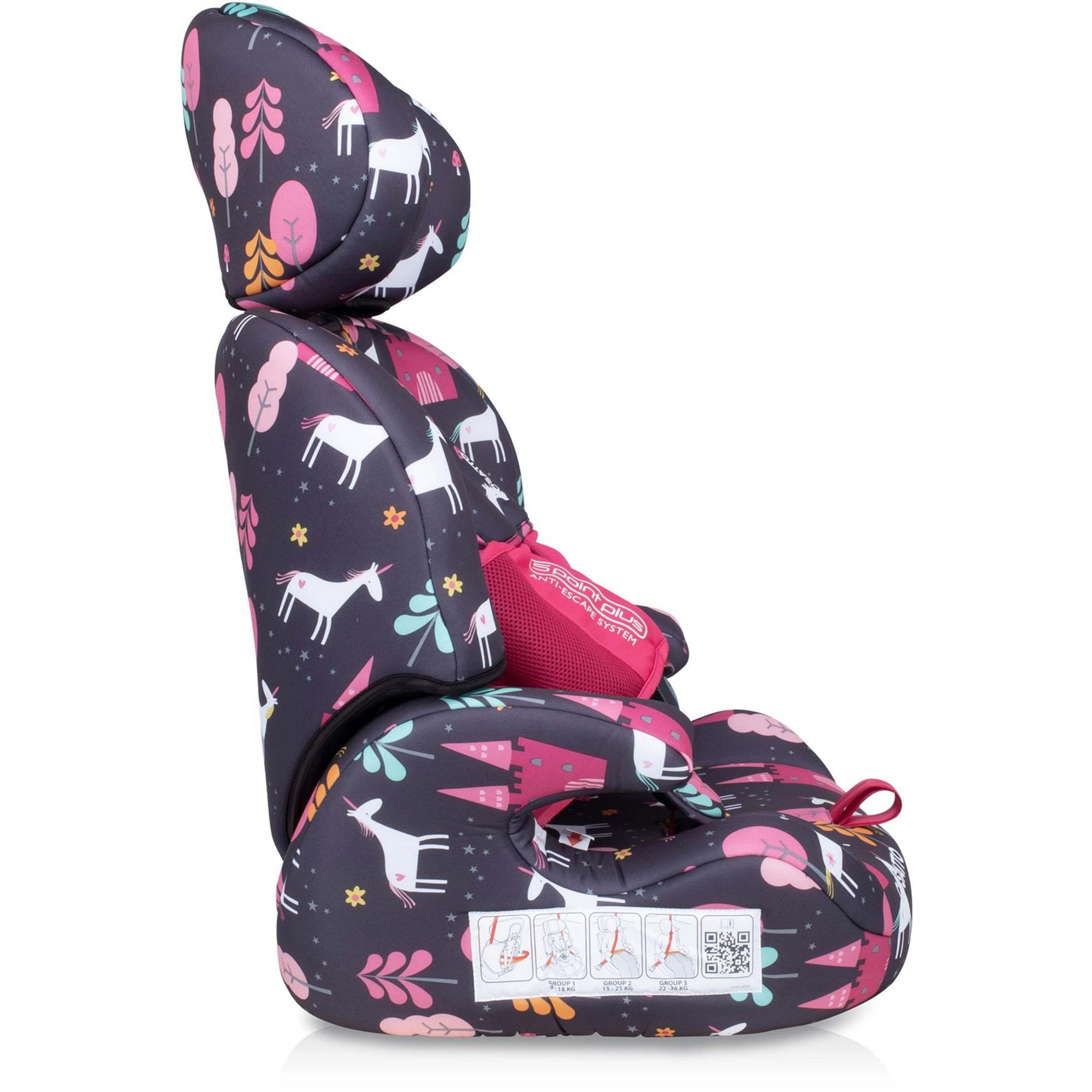 Cosatto Zoomi Group 123 Car Seat Unicorn Land
