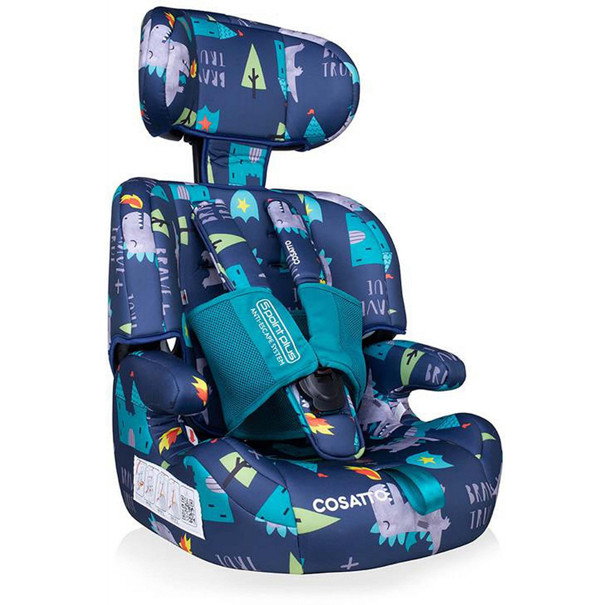 Cosatto Zoomi Group 123 Car Seat Dragon Kingdom