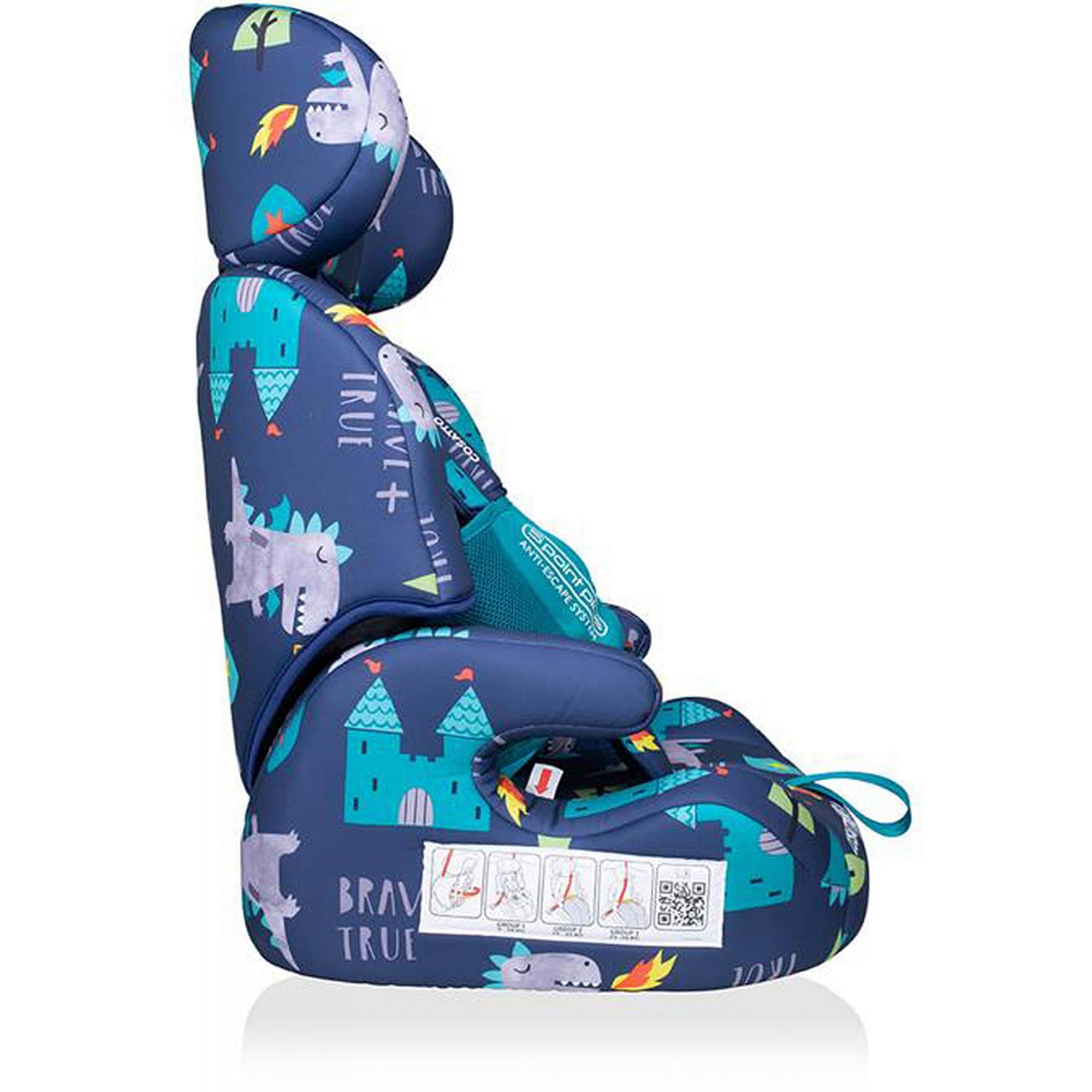 Cosatto Zoomi Group 123 Car Seat Dragon Kingdom