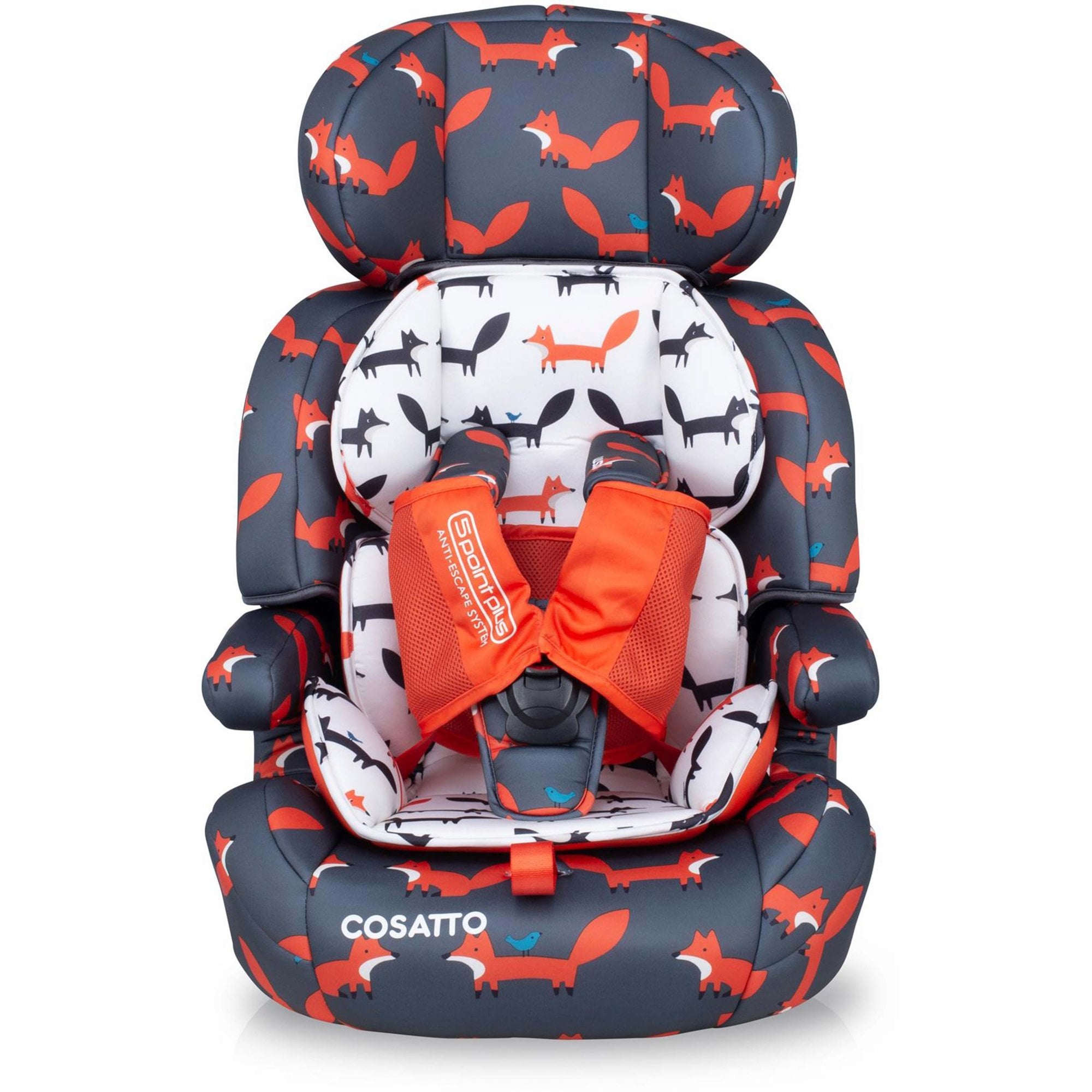 Cosatto Zoomi Group 123 Car Seat Charcoal Mister Fox