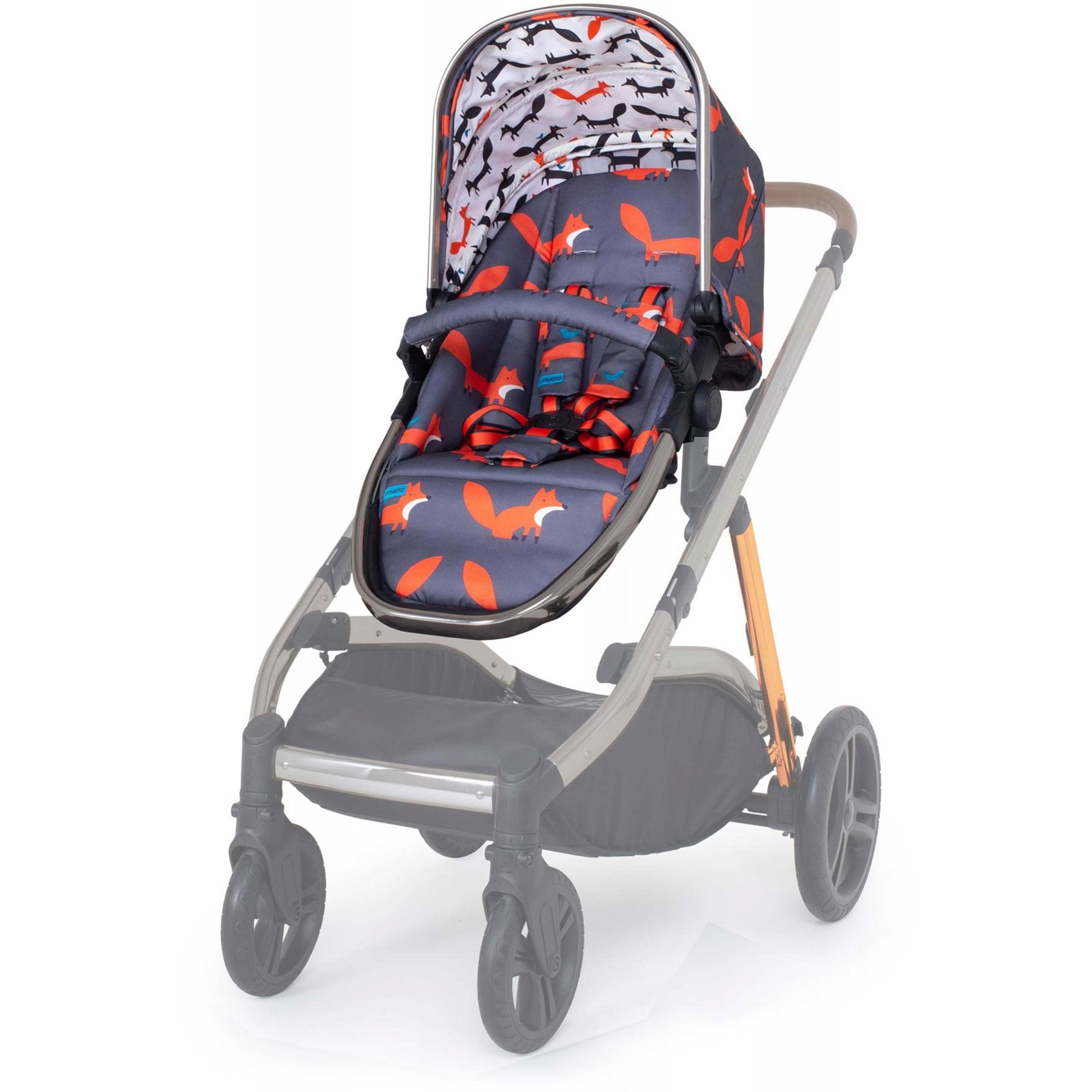 Cosatto Wow XL Seat Unit Charcoal Mister Fox