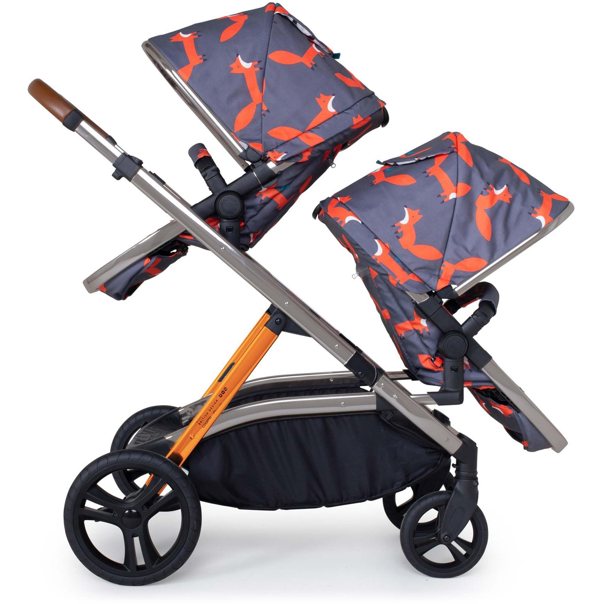 Cosatto Wow XL Seat Unit Charcoal Mister Fox