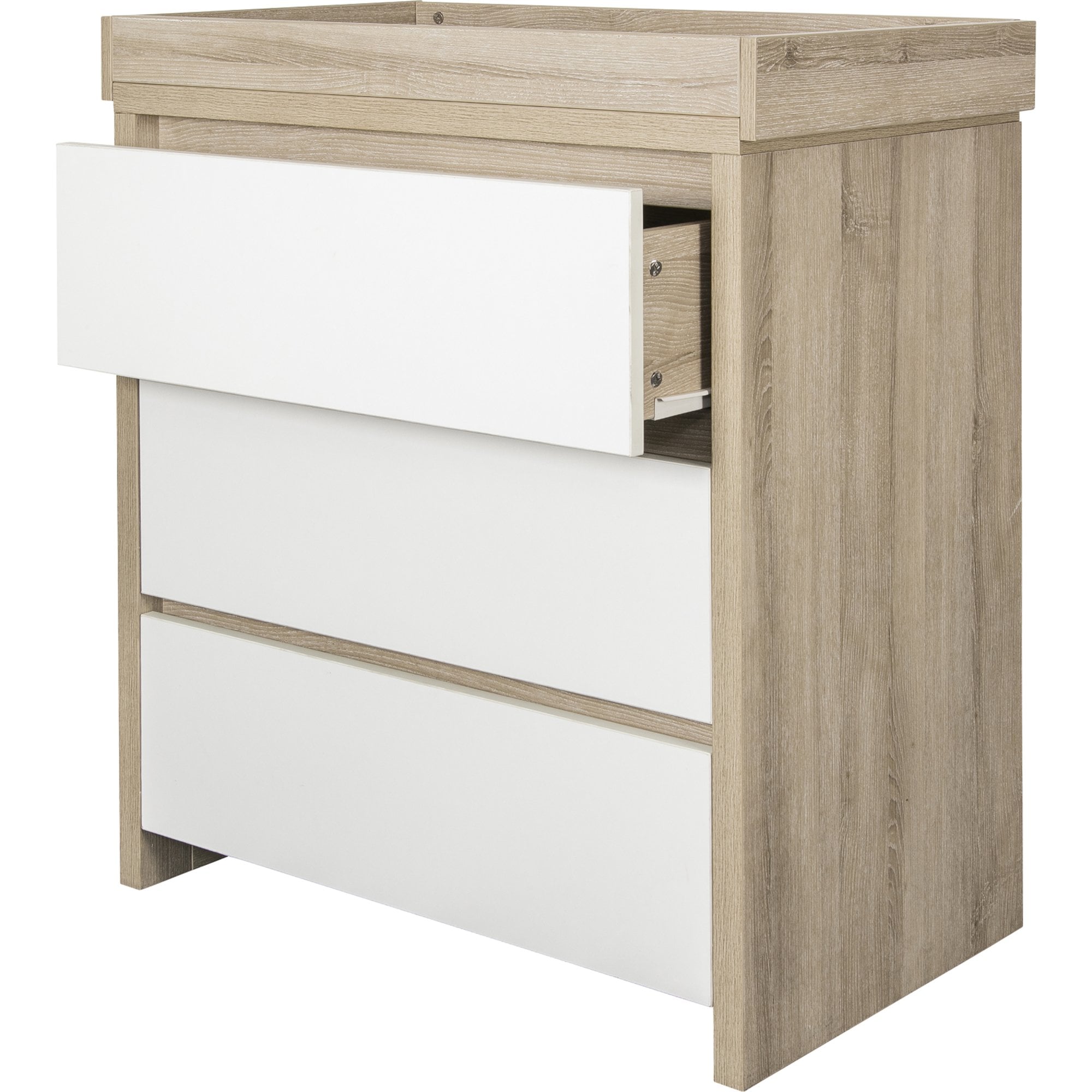 Tutti Bambini Modena 3 Piece Nursery Set Oak / White