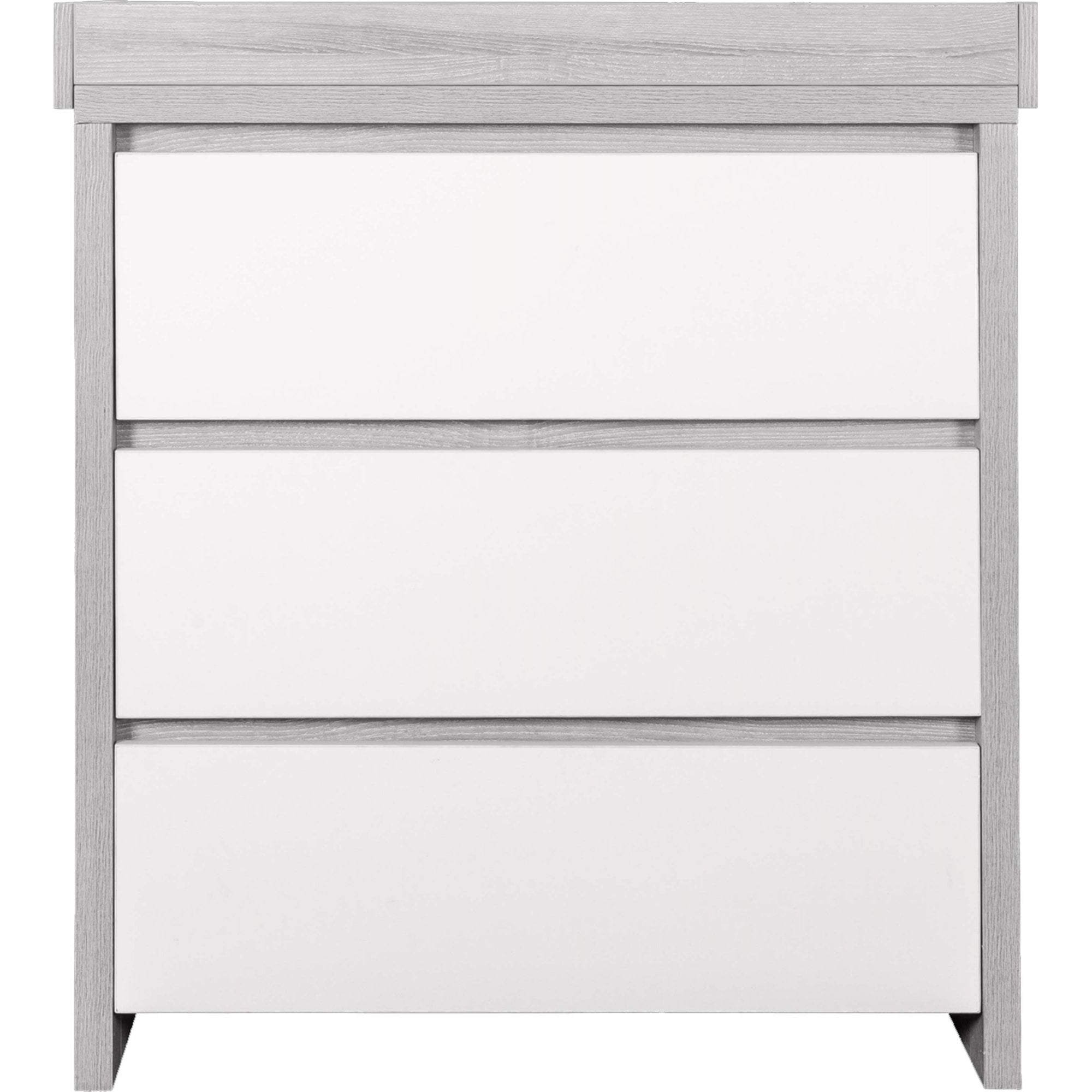 Tutti Bambini Modena 3 Piece Nursery Set Grey Ash / White