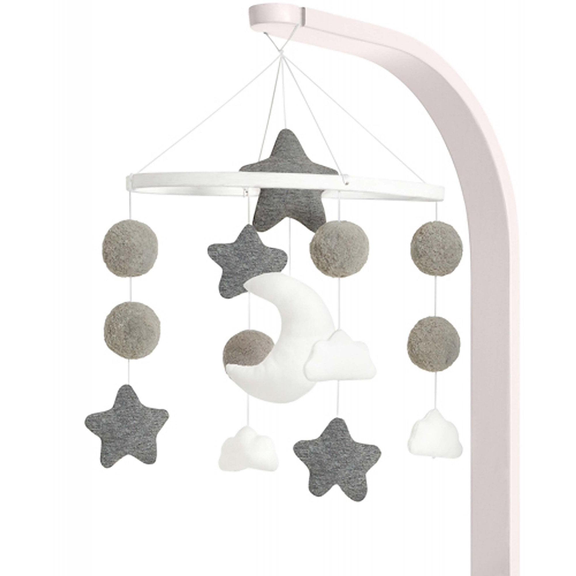 SNUZ Decorative Crib/Cot Mobile Rose