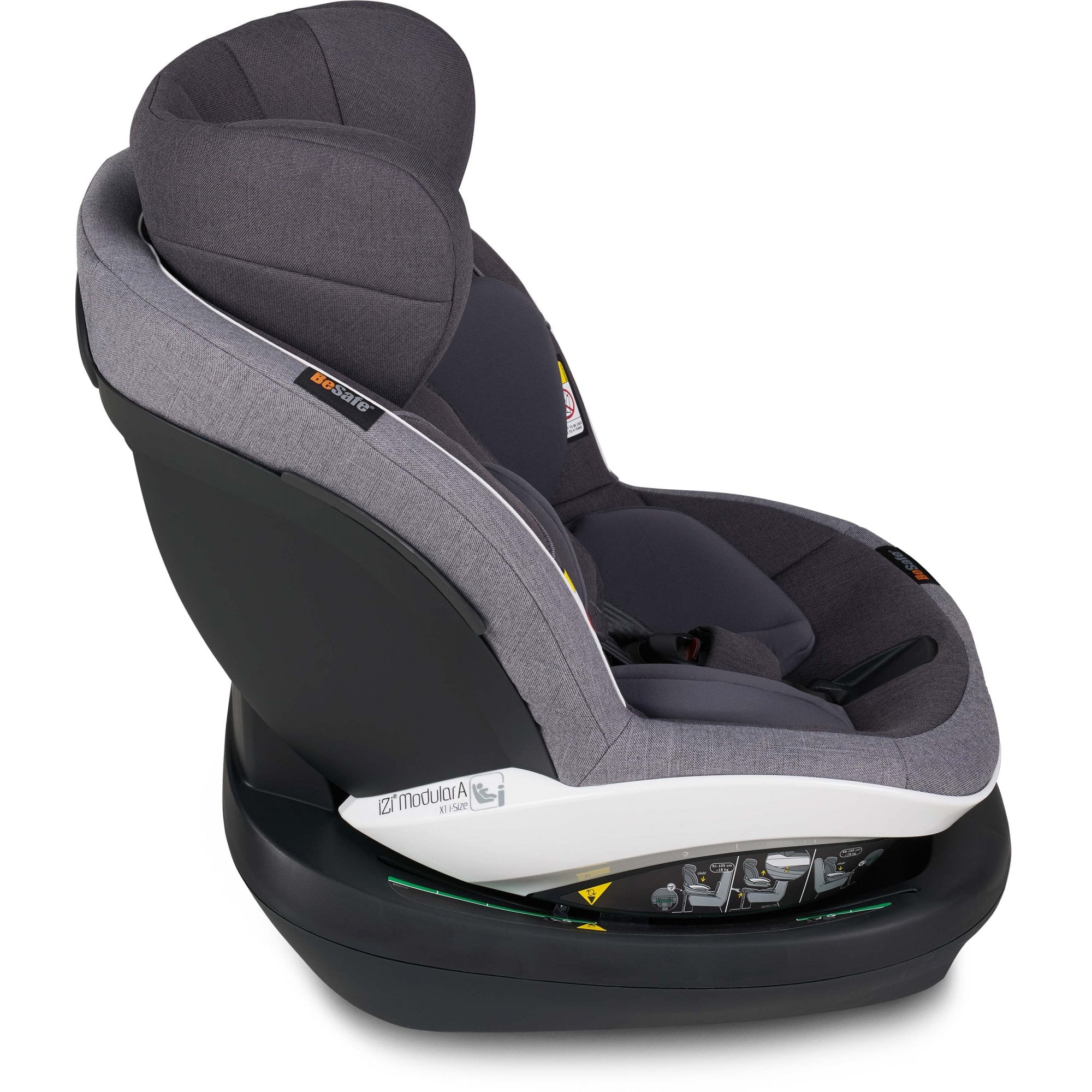 BeSafe iZi Modular A X1 i-Size Car Seat Metallic Melange