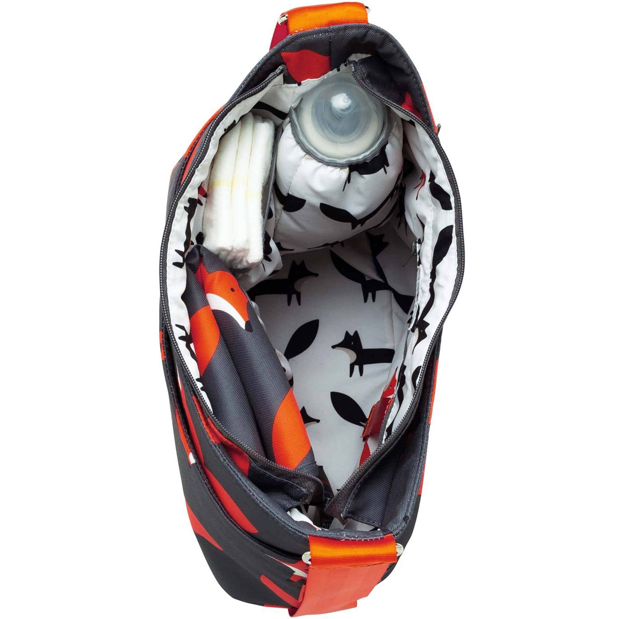 Cosatto Deluxe Changing Bag Charcoal Mister Fox