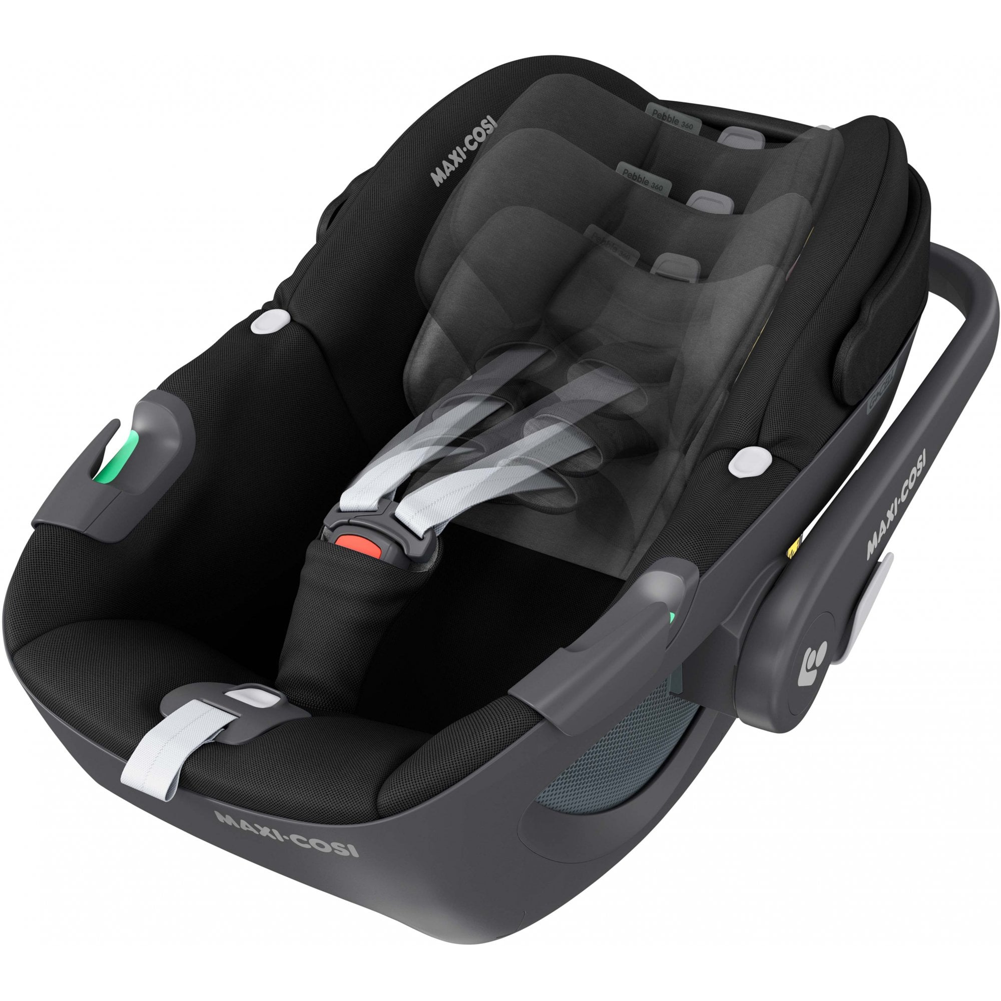 Maxi Cosi Pebble 360 i-Size Infant Carrier Essential Black